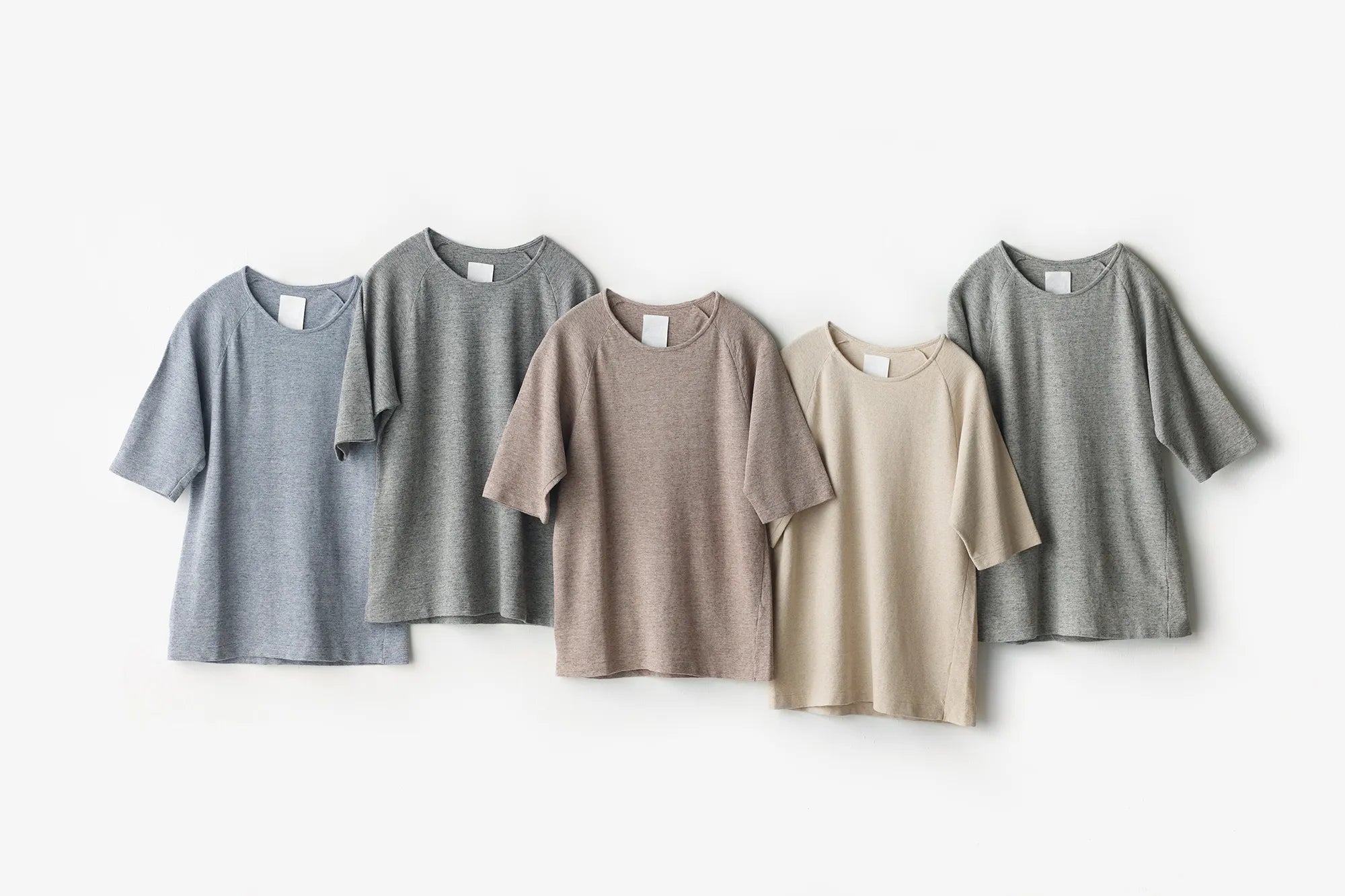 リネンのTシャツで、皆の1日を応援したい