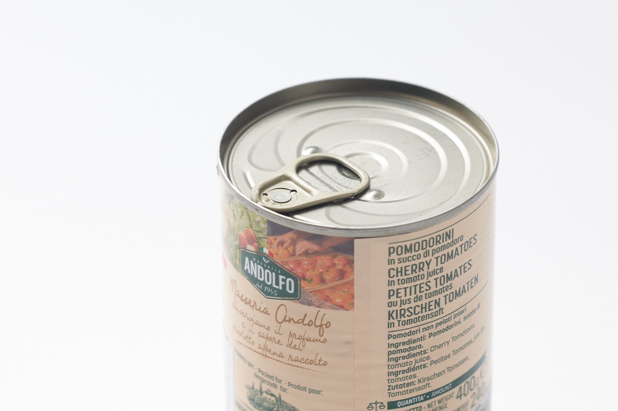 アンドルフォ/イタリア産ミニトマト缶詰