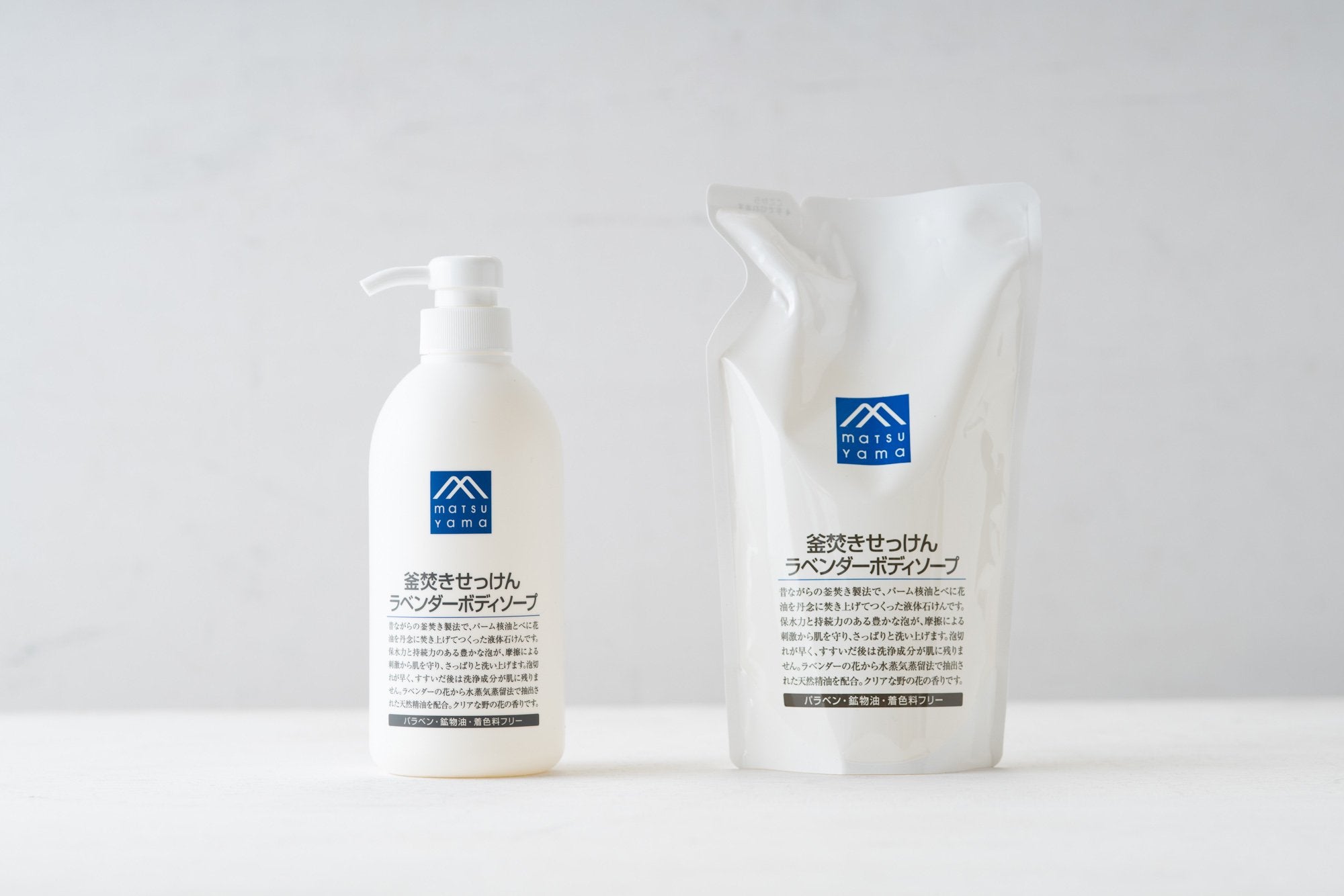 松山油脂/M-mark series/釜焚きせっけんボディソープ