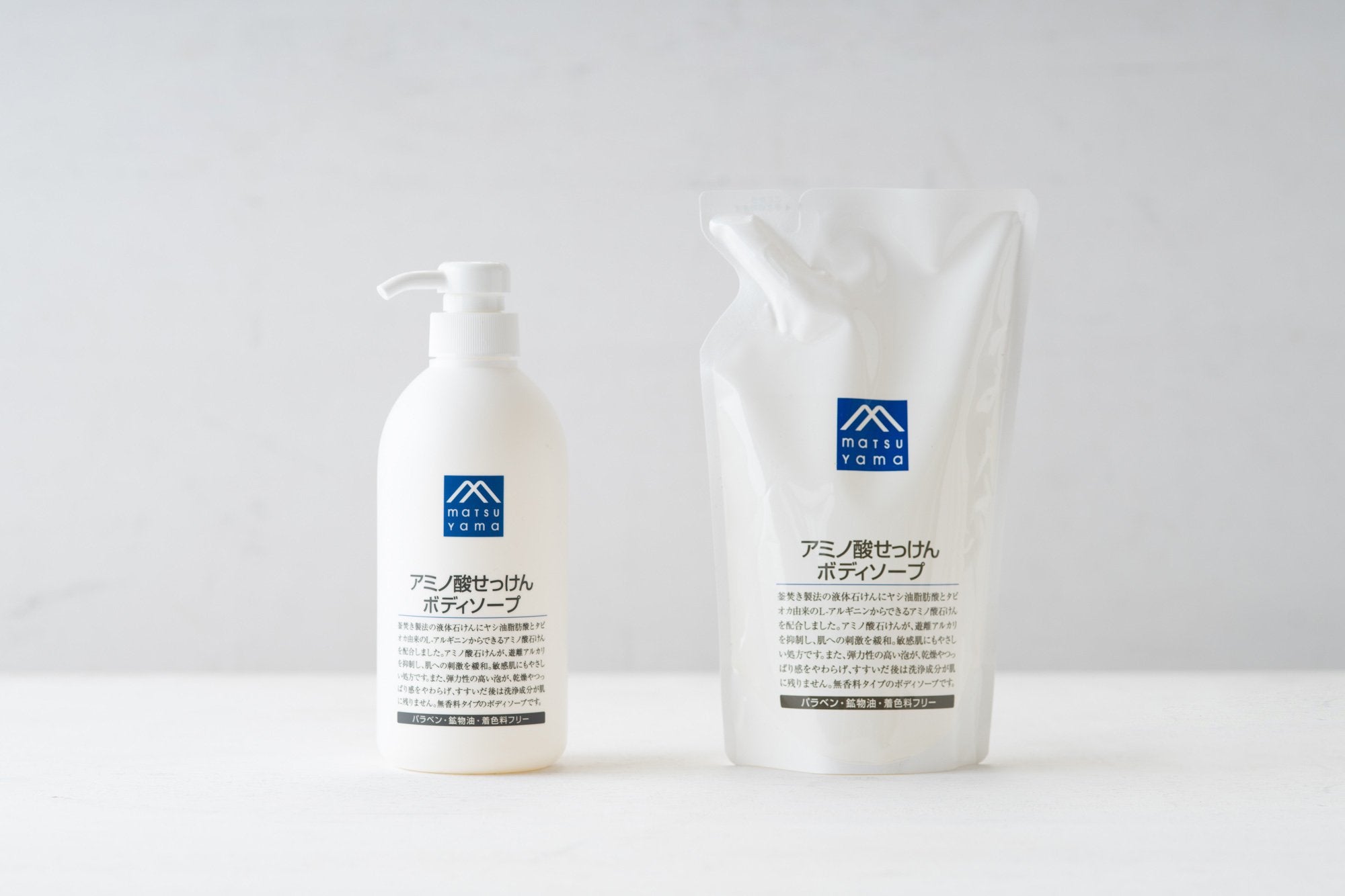 松山油脂/M-mark series/釜焚きせっけんボディソープ