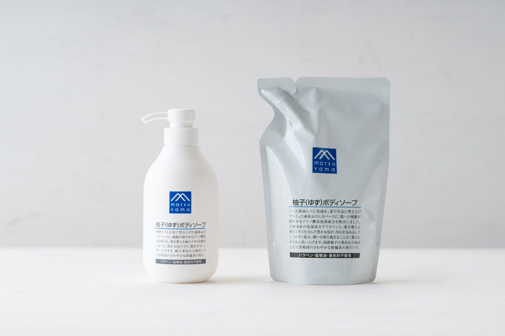 松山油脂/M-mark series/釜焚きせっけんボディソープ