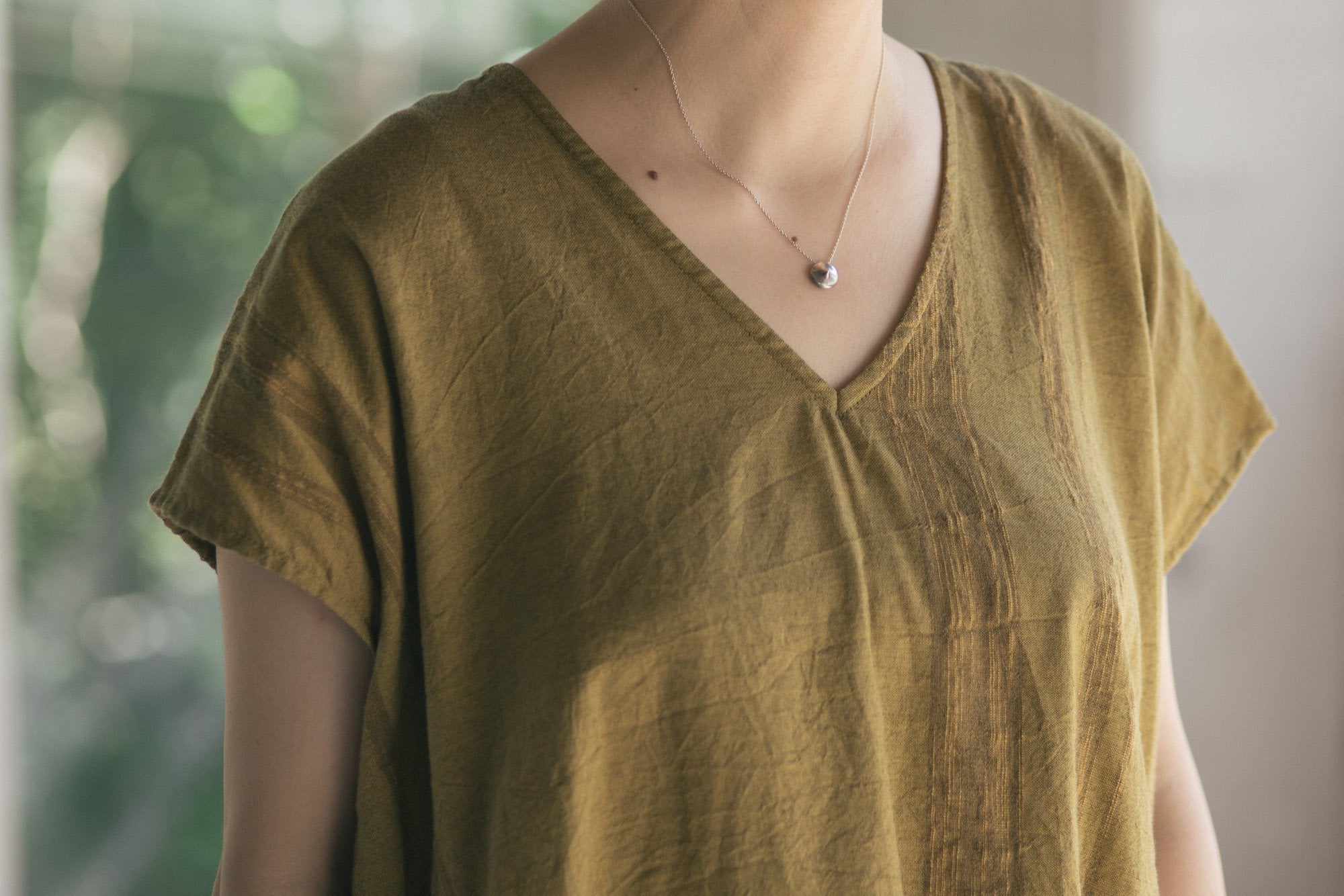 tamaki niime/fuwa-T short/wool