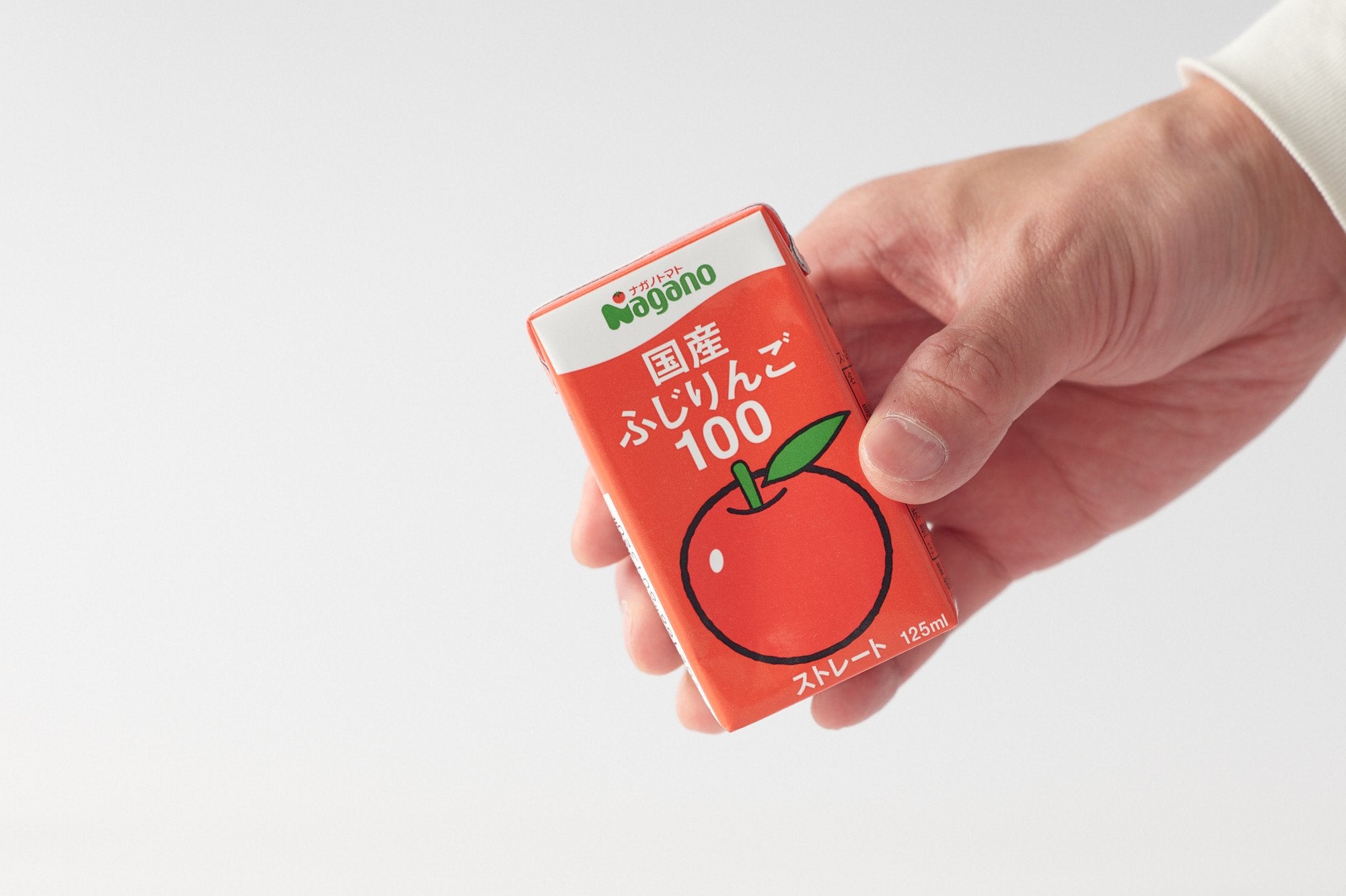 ナガノトマト/国産温州みかんジュース 国産ふじりんごジュース/125ml