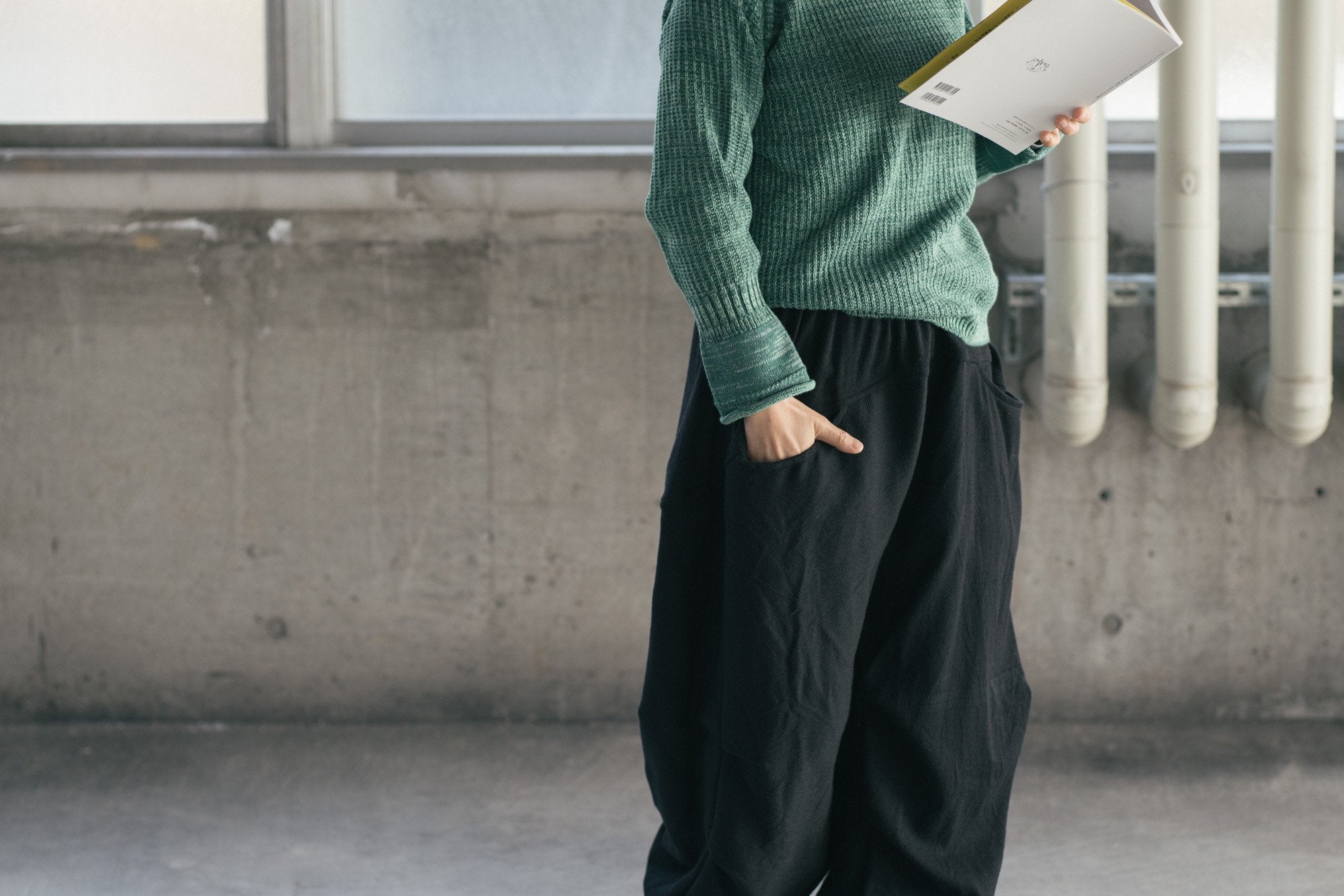 tamaki niime/nica pants futo/cotton