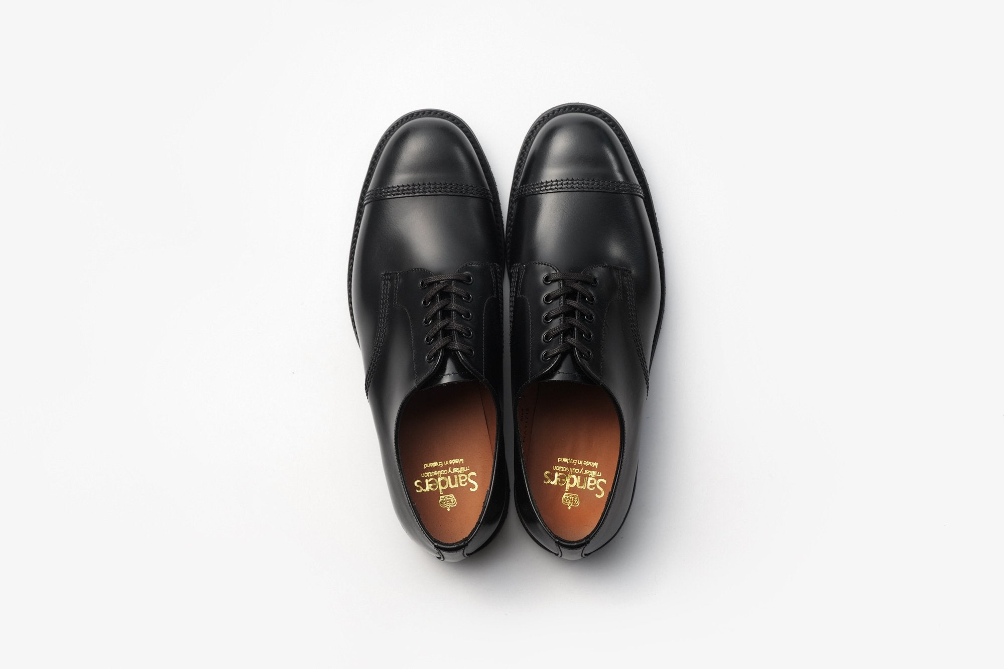 Sanders/1128 Military Derby Shoe/25-27cm
