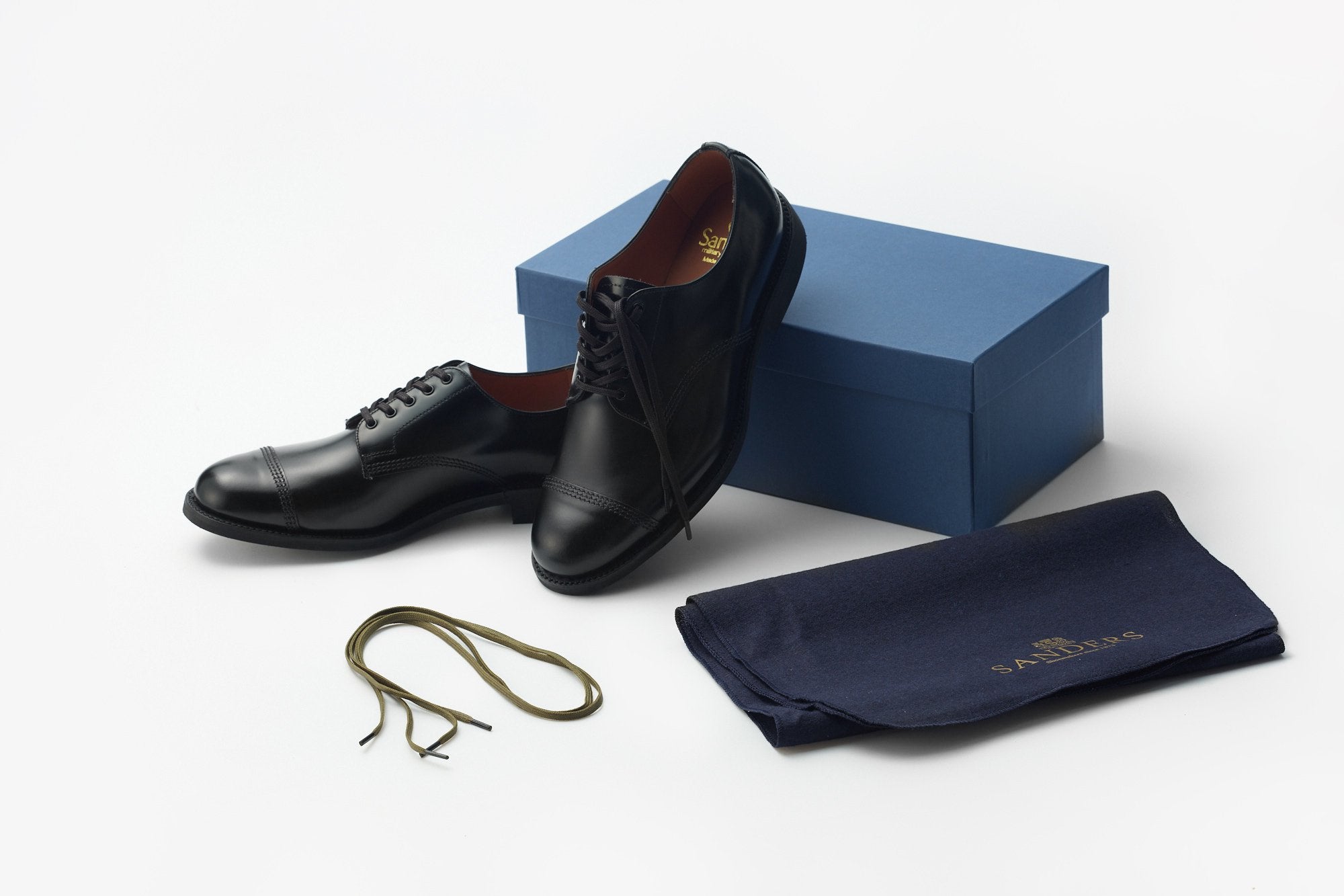 Sanders/1128 Military Derby Shoe/25-27cm