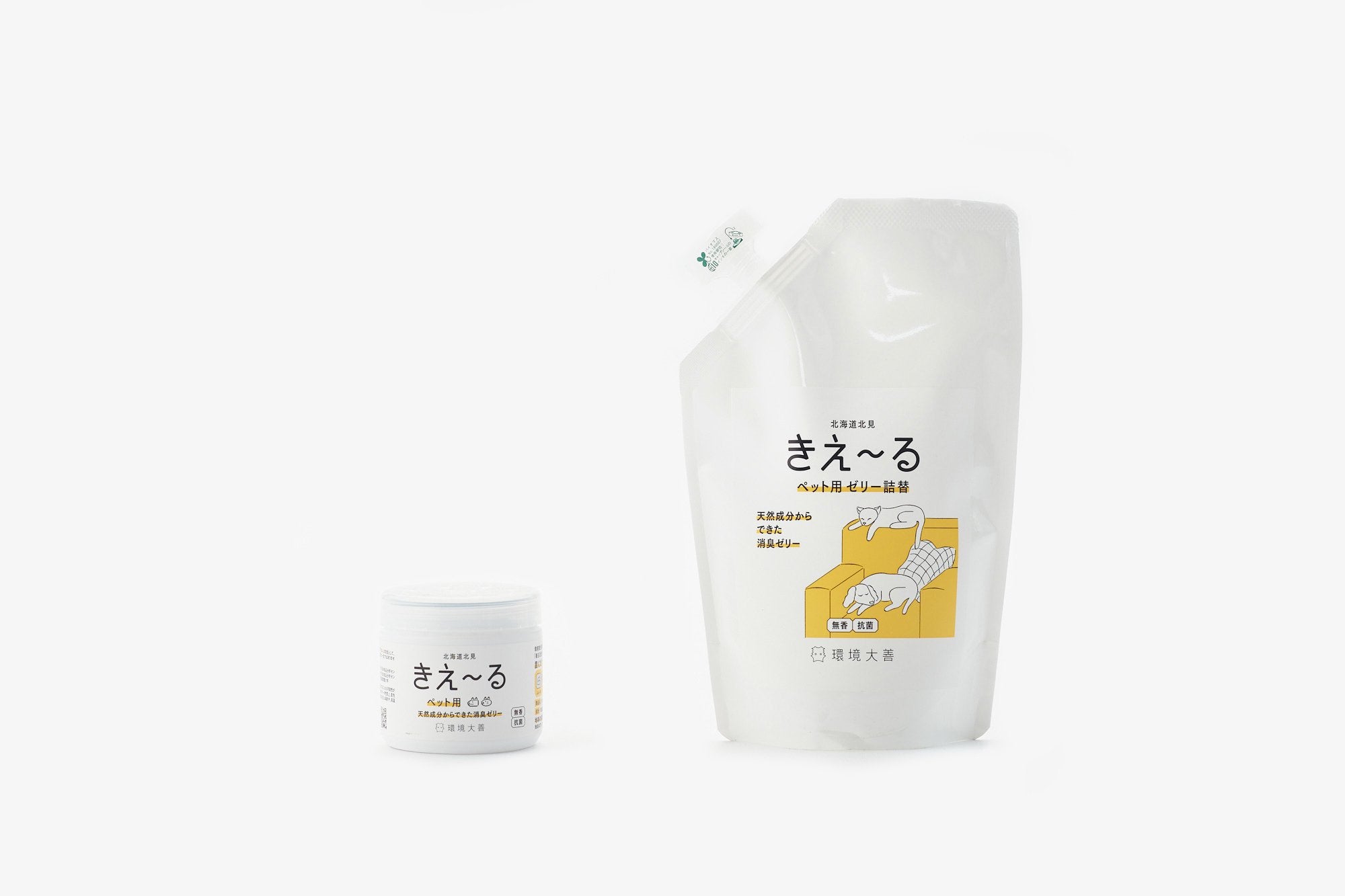 環境大善/きえ〜る/ペット用/ゼリータイプ