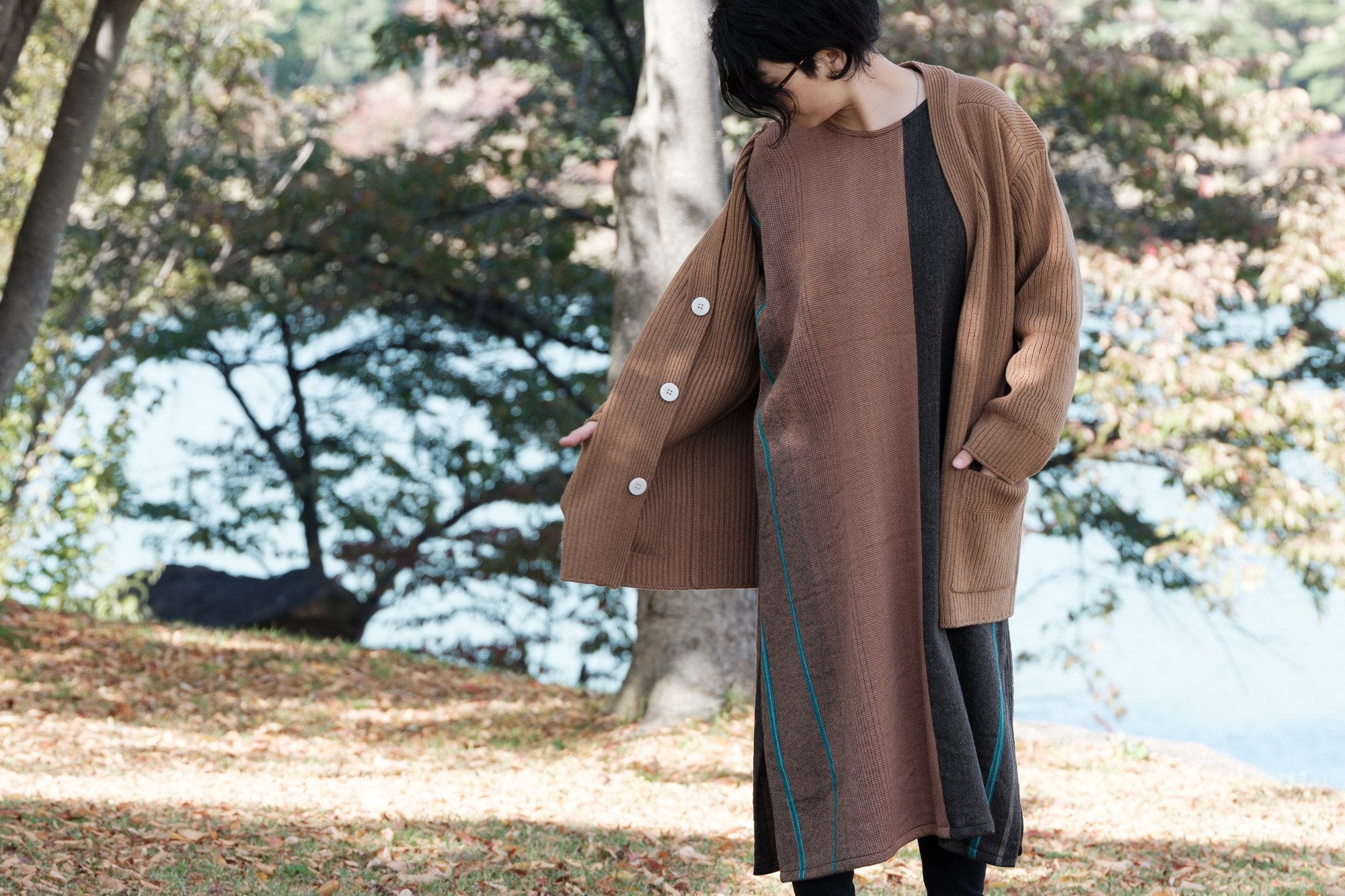 tamaki niime/fuwa-T all/wool