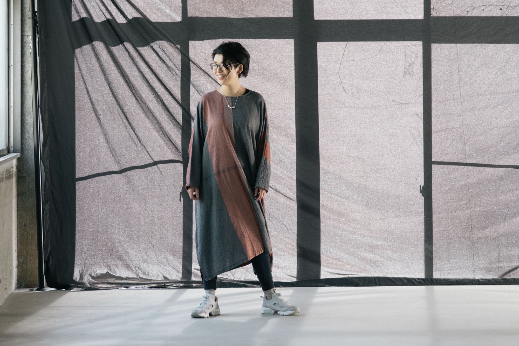 tamaki niime/fuwa-T all/wool