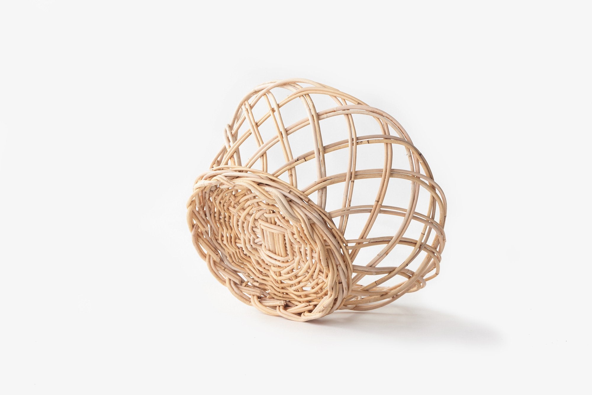 松野屋/ラタン脱衣かご