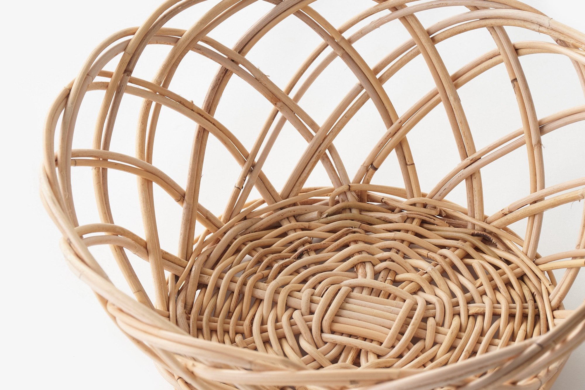 松野屋/ラタン脱衣かご