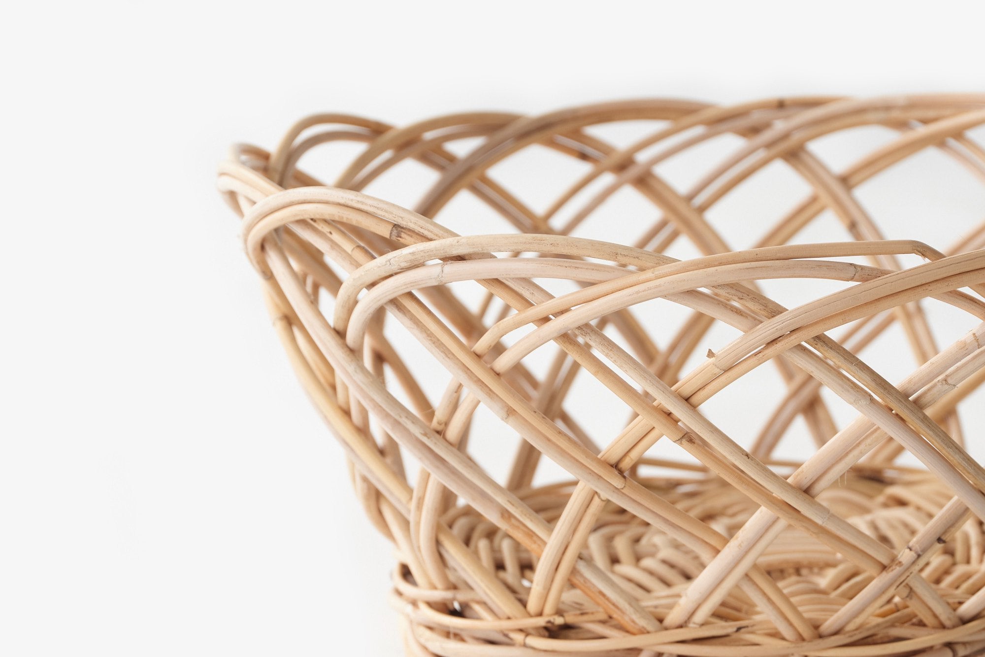 松野屋/ラタン脱衣かご