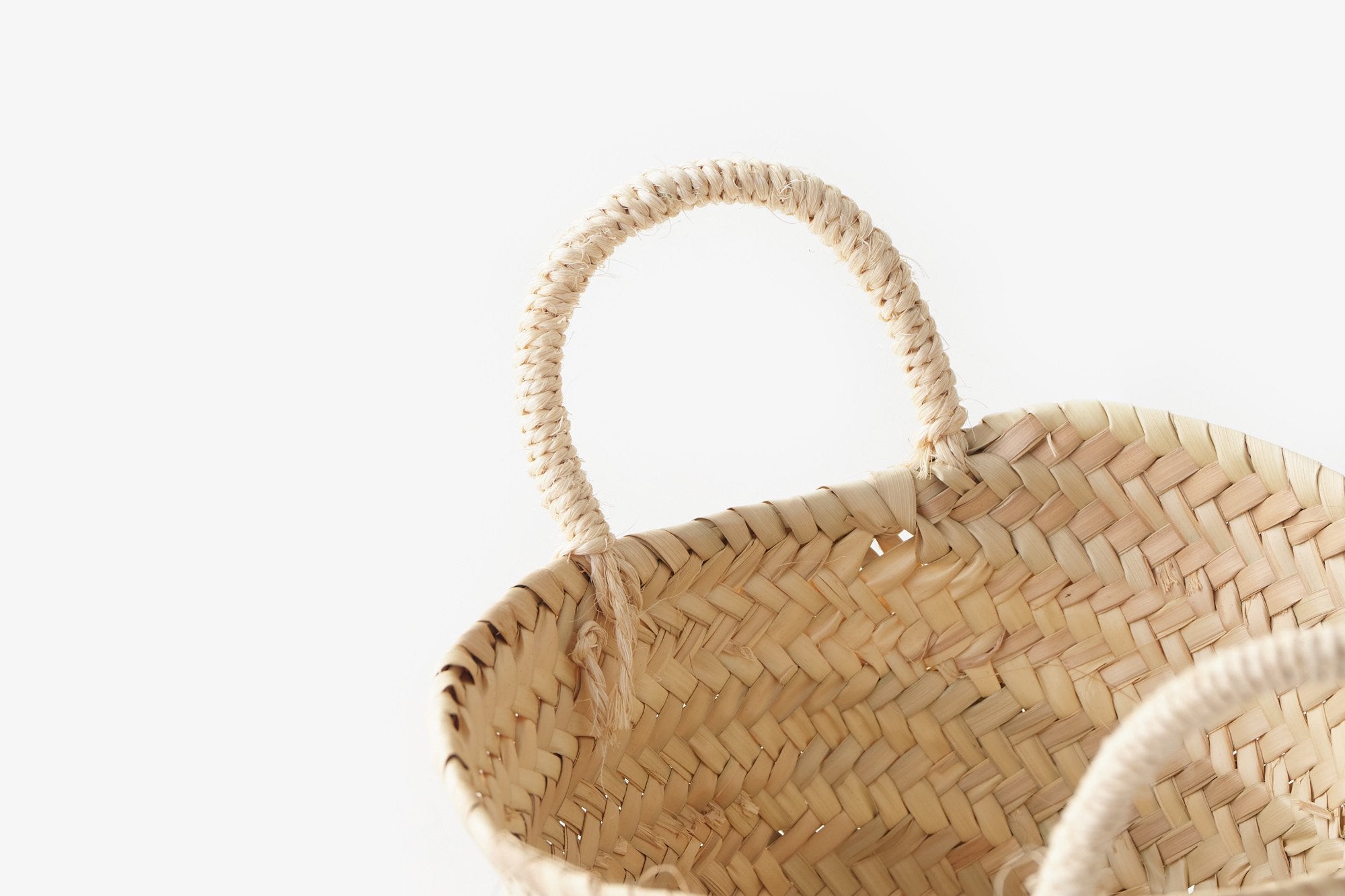 松野屋/サイザル手マルシェカゴ