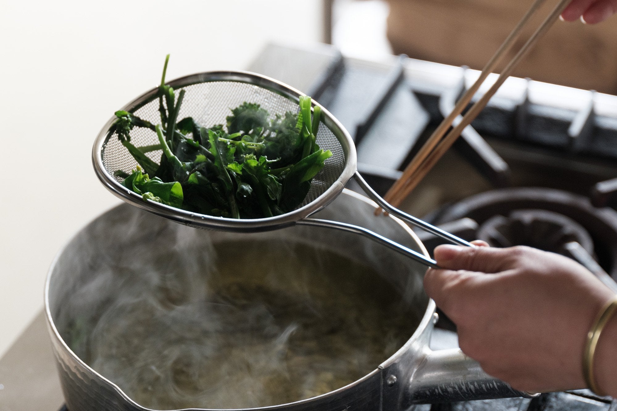 家事問屋/オーバルすくいザル