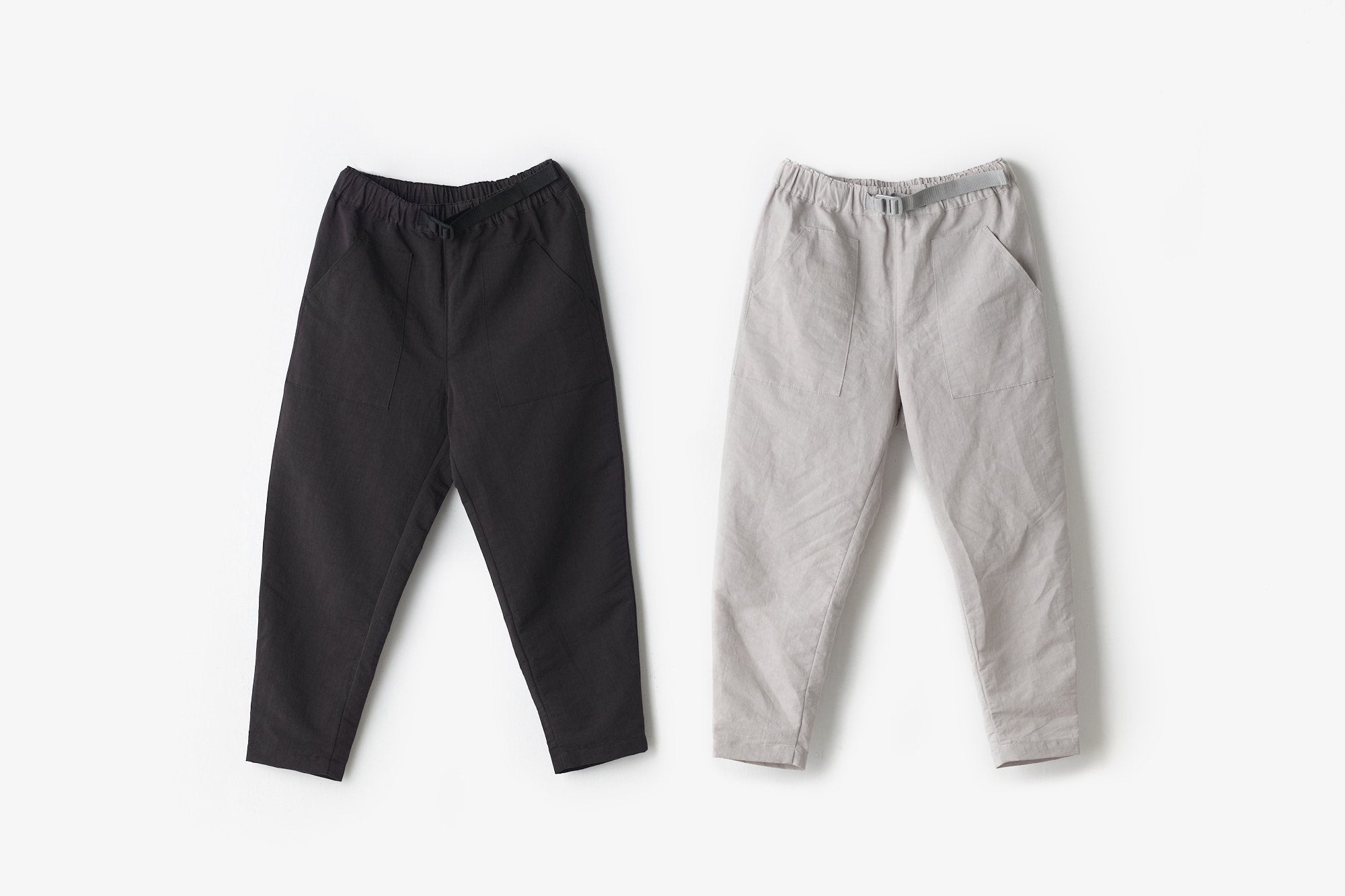 ASEEDONCLOUD/HW EASY TROUSERS/Linen nylon