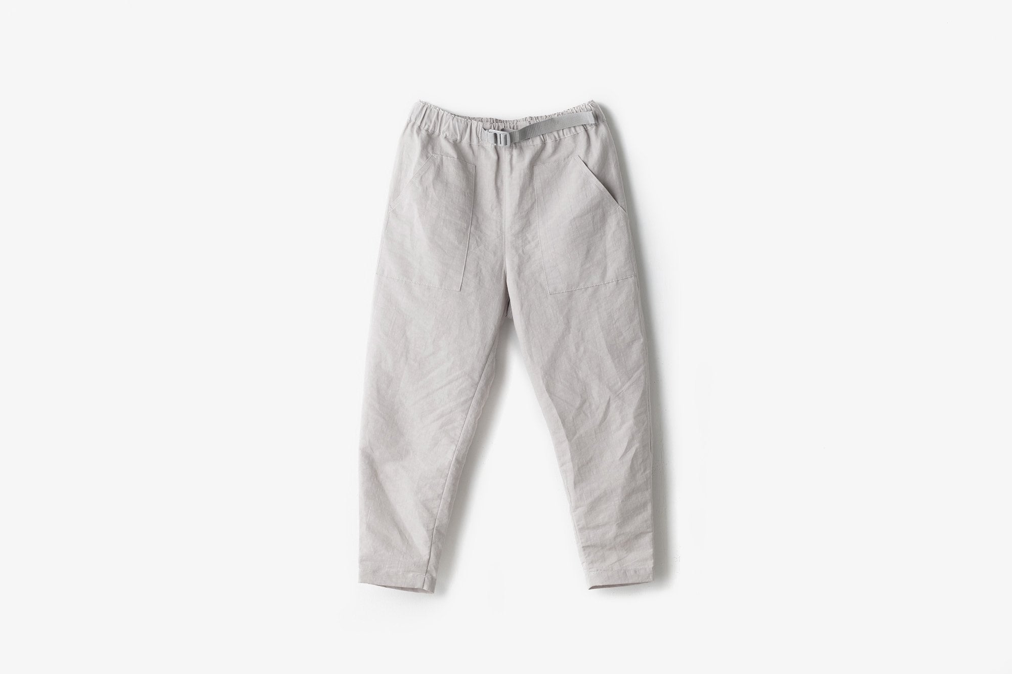 ASEEDONCLOUD/HW EASY TROUSERS/Linen nylon