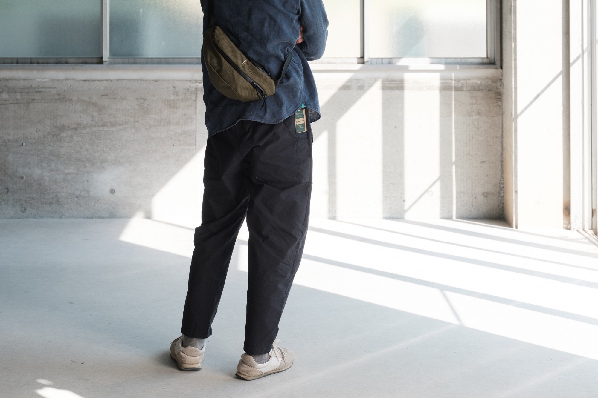 ASEEDONCLOUD/HW EASY TROUSERS/Cordura Navy