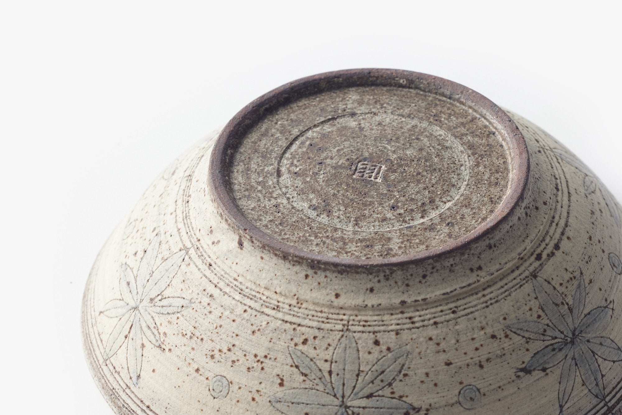 角りわ子/白線彩紋鉢