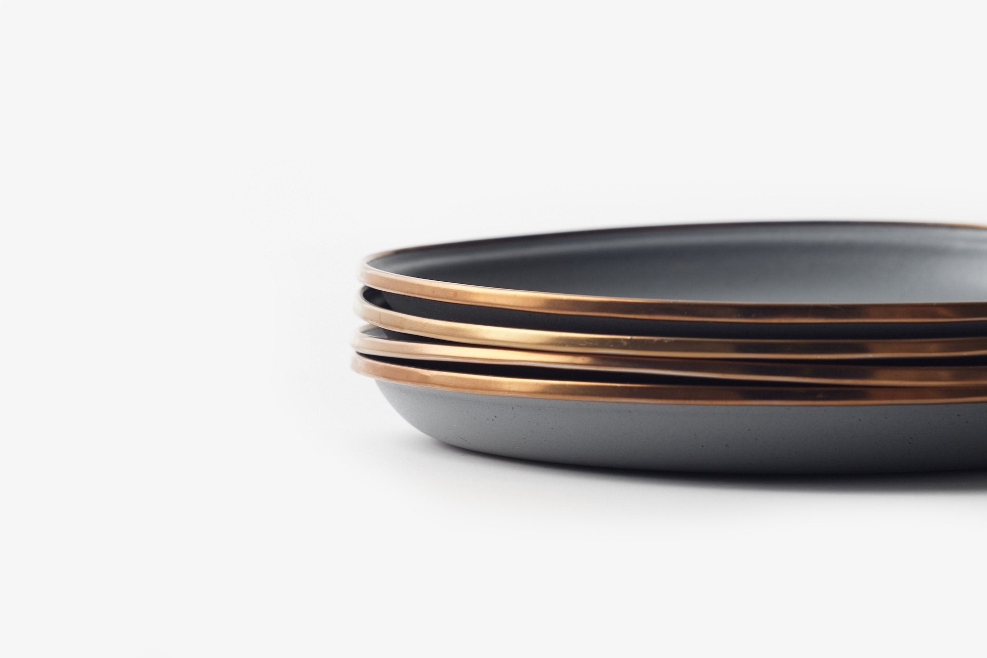 BAREBONES/エナメル 8インチ サラダプレート/2枚セット