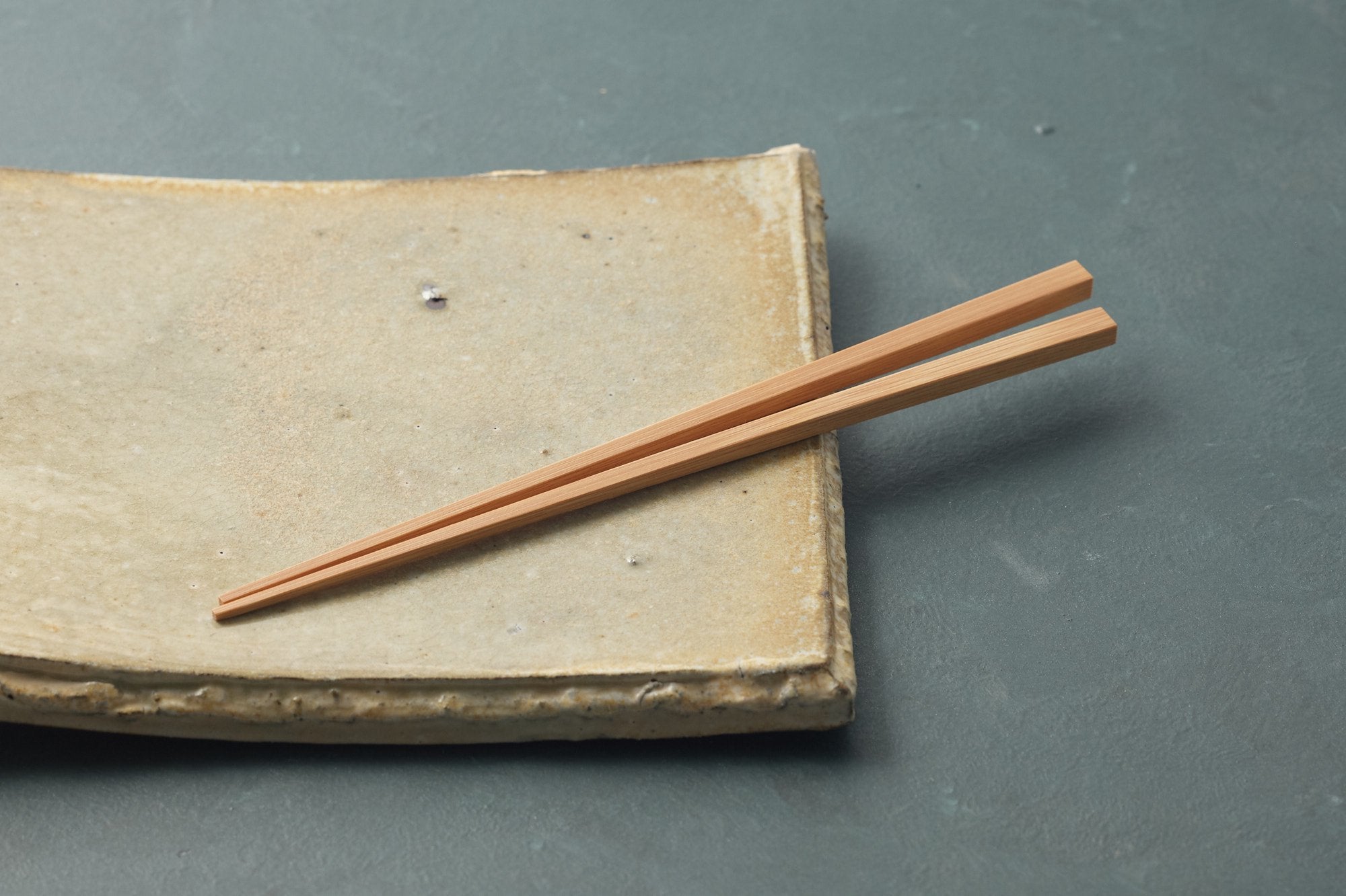 松野屋/スス竹箸と箸箱セット