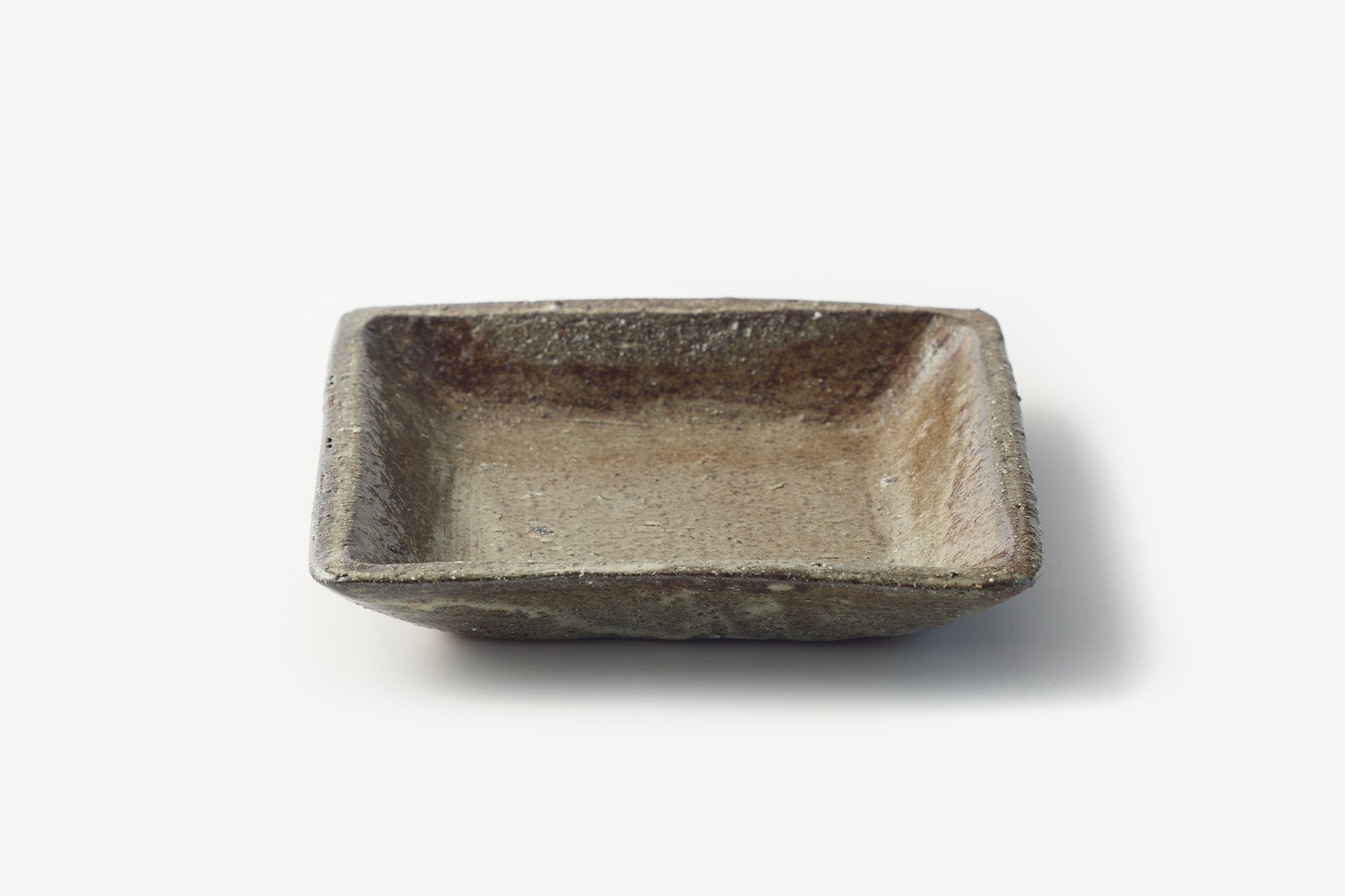 辰巳窯/枠打四方皿