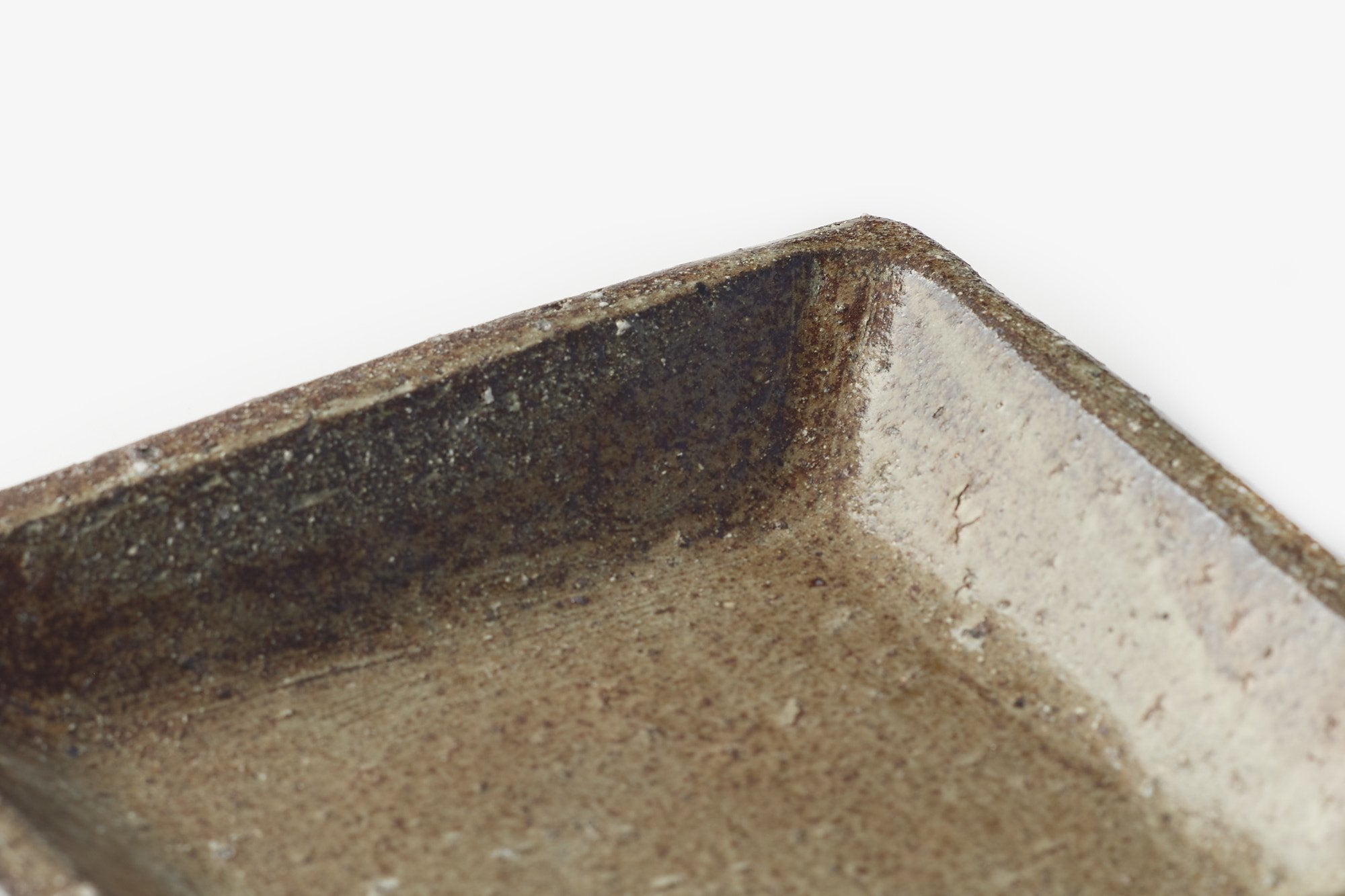 辰巳窯/枠打四方皿