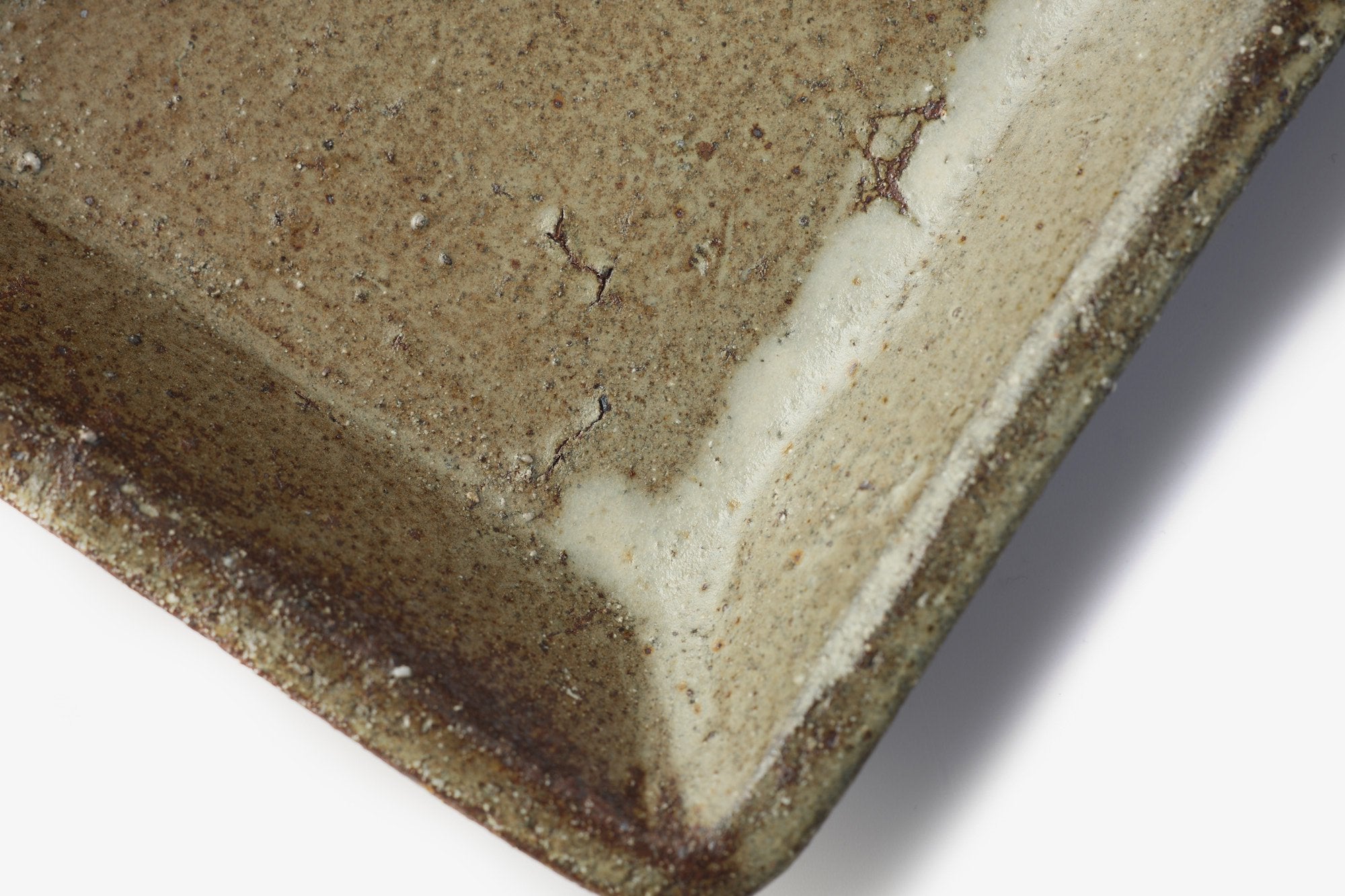 辰巳窯/枠打四方皿