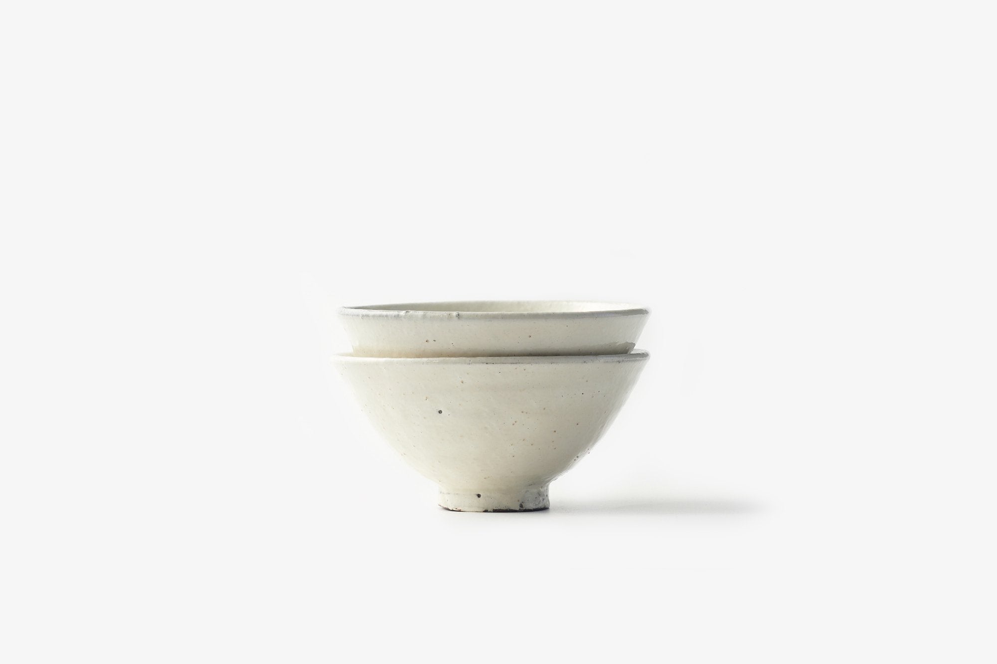 辰巳窯/粉引めし碗