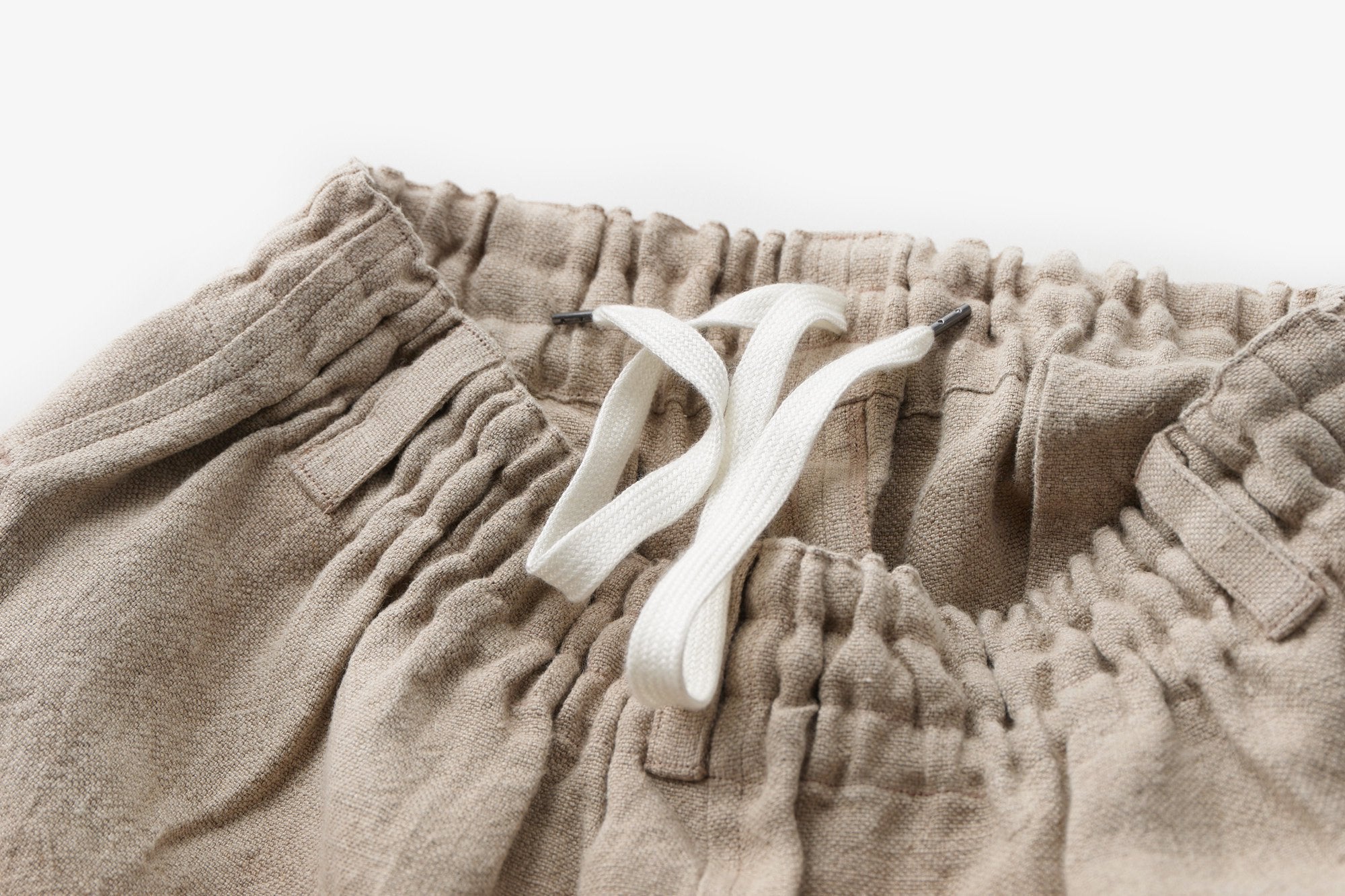 石徹白洋品店/はかま/リネン/生成 厚/long