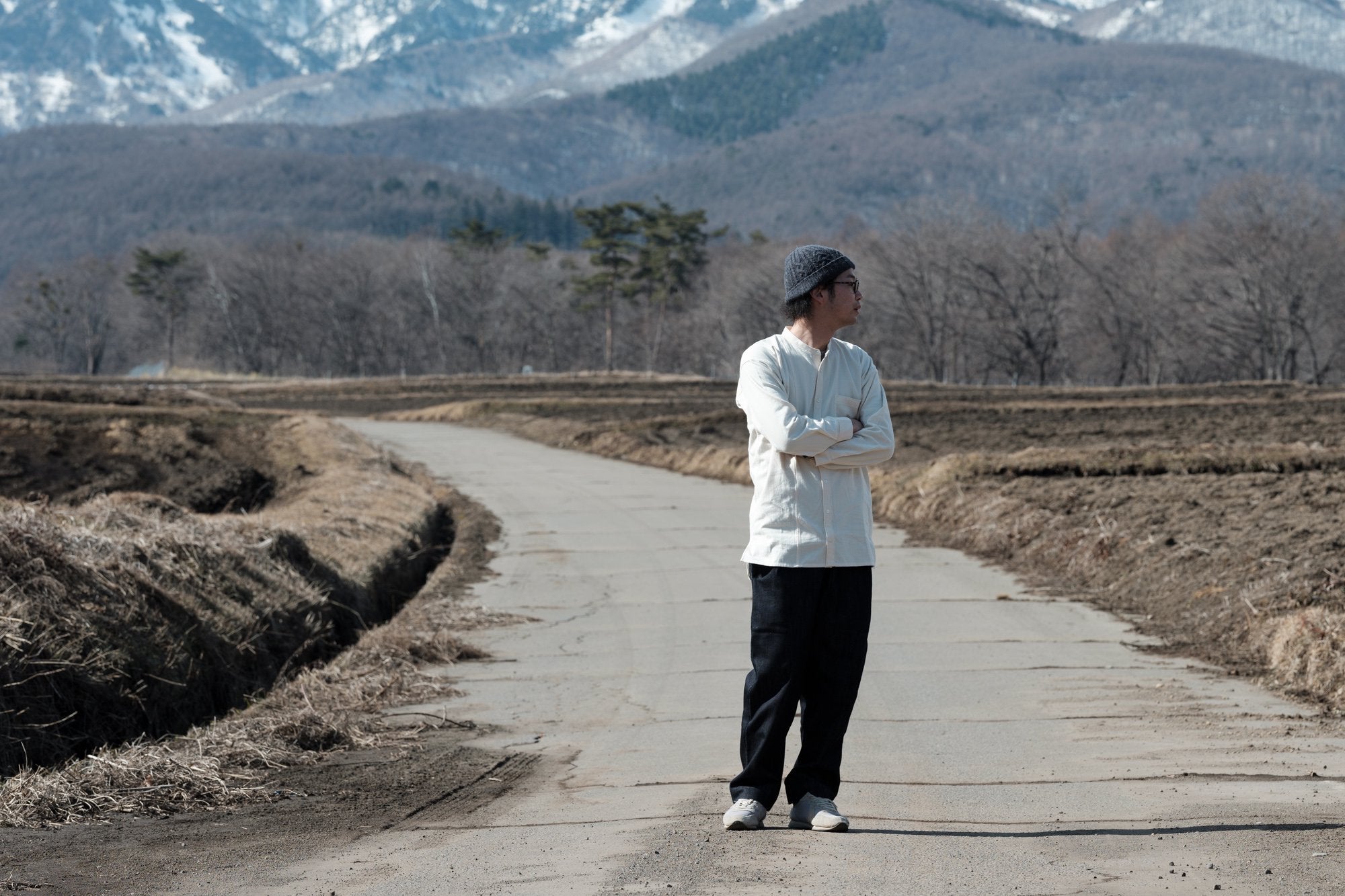 石徹白洋品店/かるさん/レスキューデニム/ネイビー