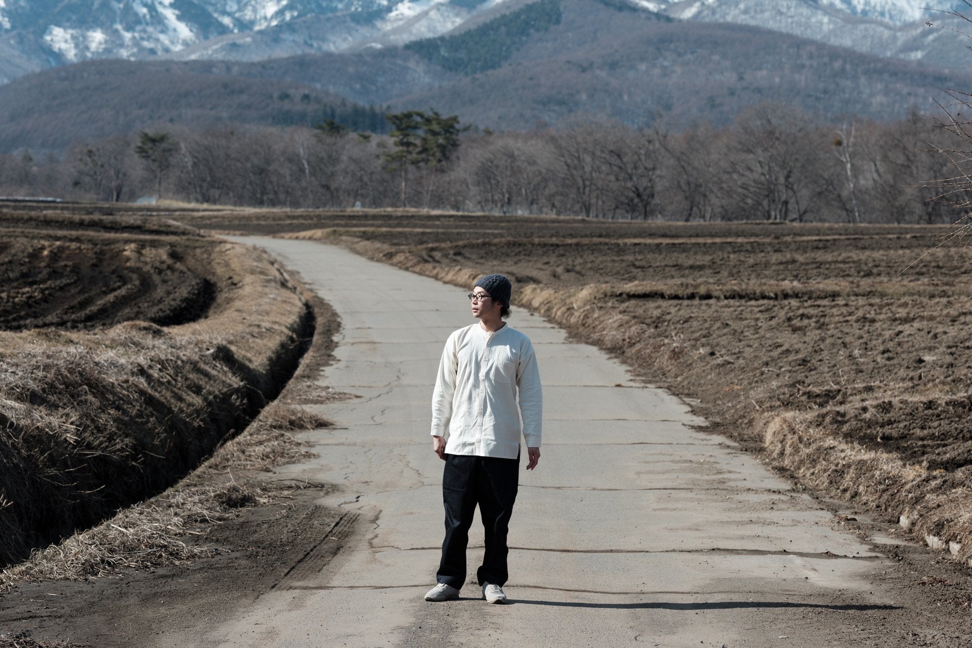 石徹白洋品店/かるさん/レスキューデニム/ネイビー