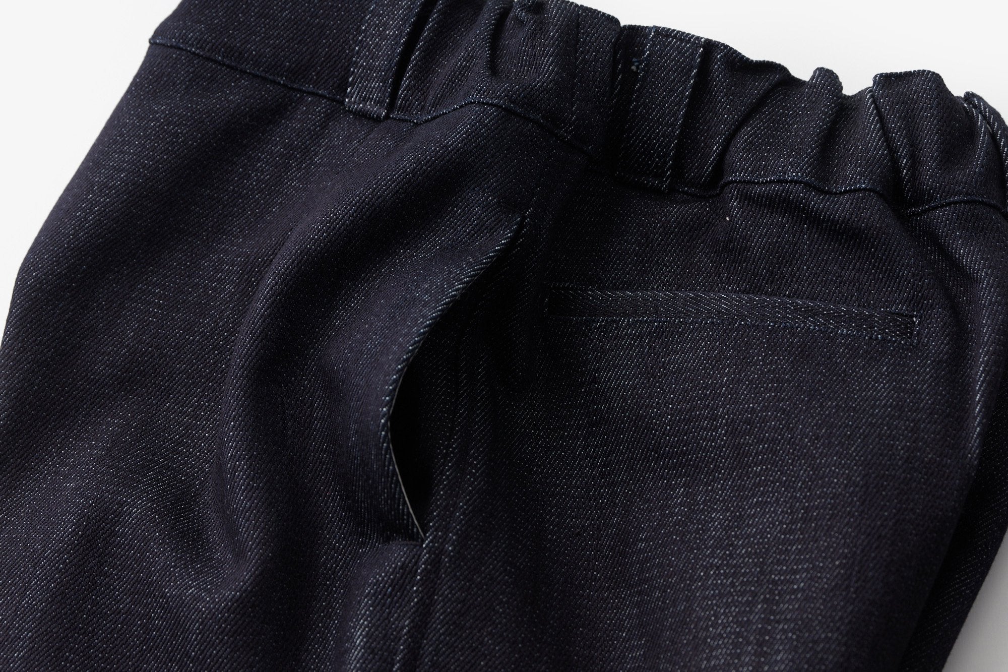 石徹白洋品店/かるさん/レスキューデニム/ネイビー