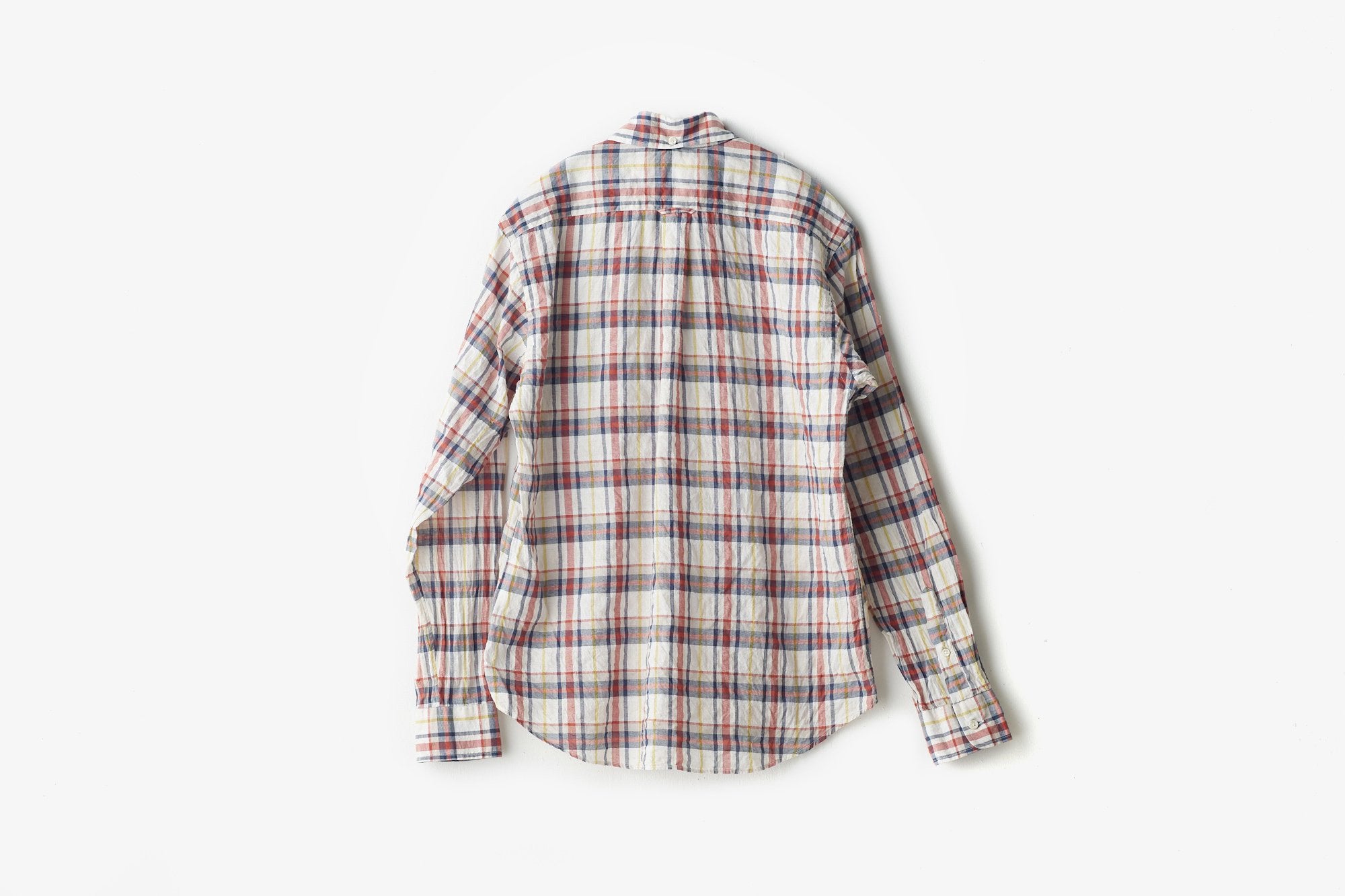 classico/h.b b.d.シャツ/shirring check