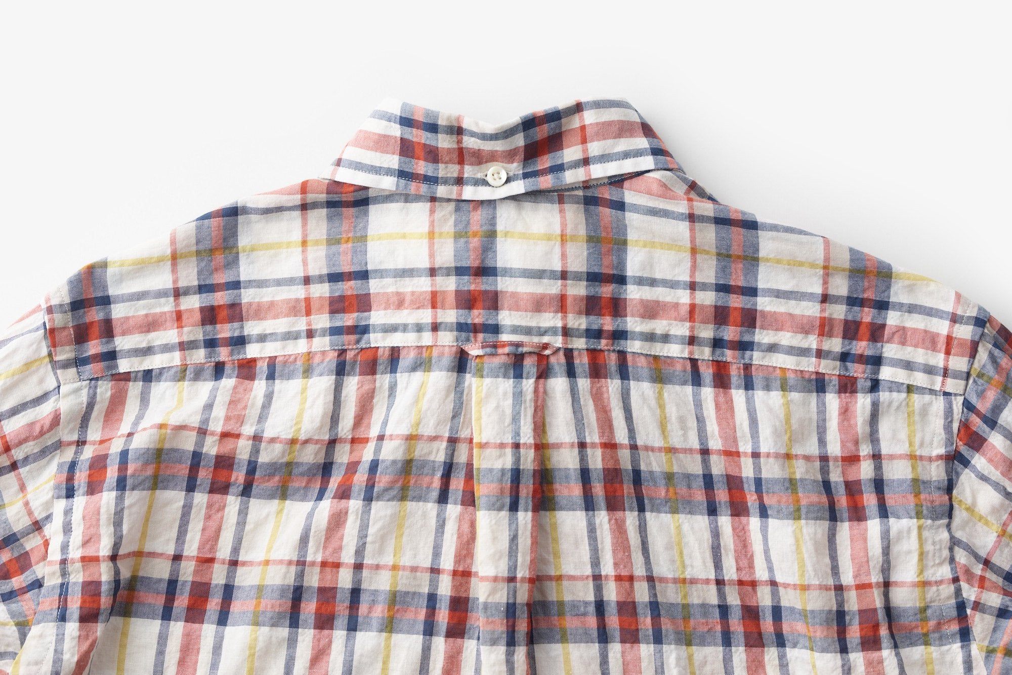 classico/h.b b.d.シャツ/shirring check