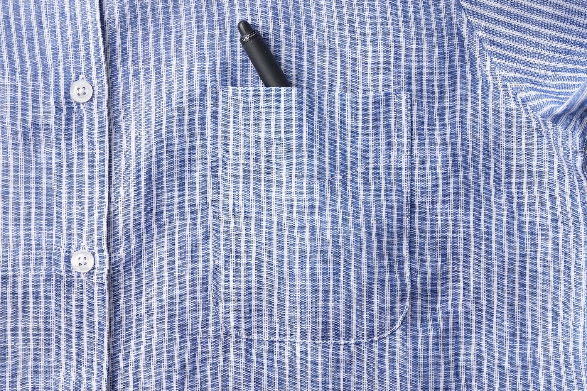 James Mortimer/バンドカラーシャツ/THOMAS MASON/Gold Linen