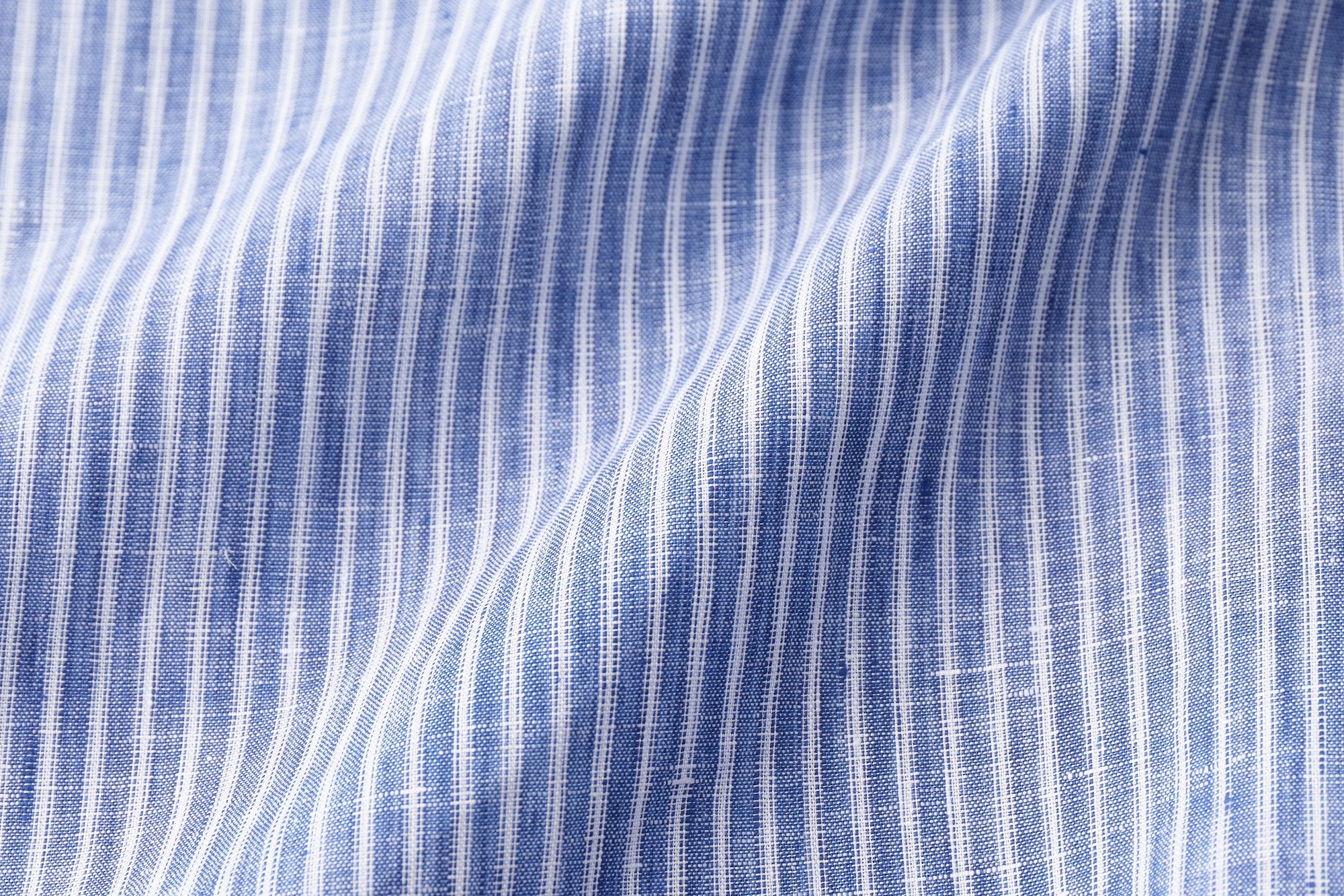 James Mortimer/バンドカラーシャツ/THOMAS MASON/Gold Linen