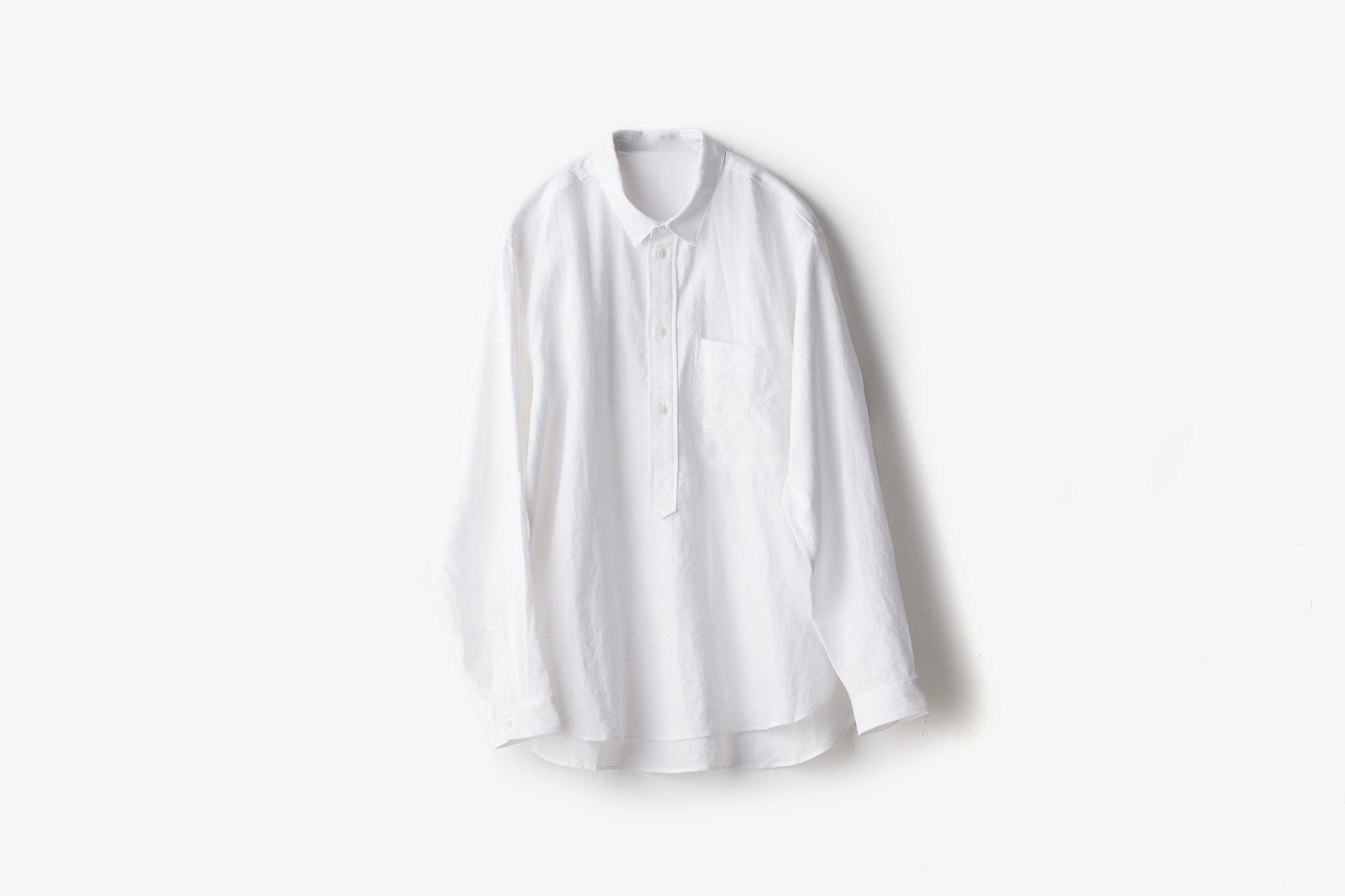 ASEEDONCLOUD/HW pull-on shirt/リネン
