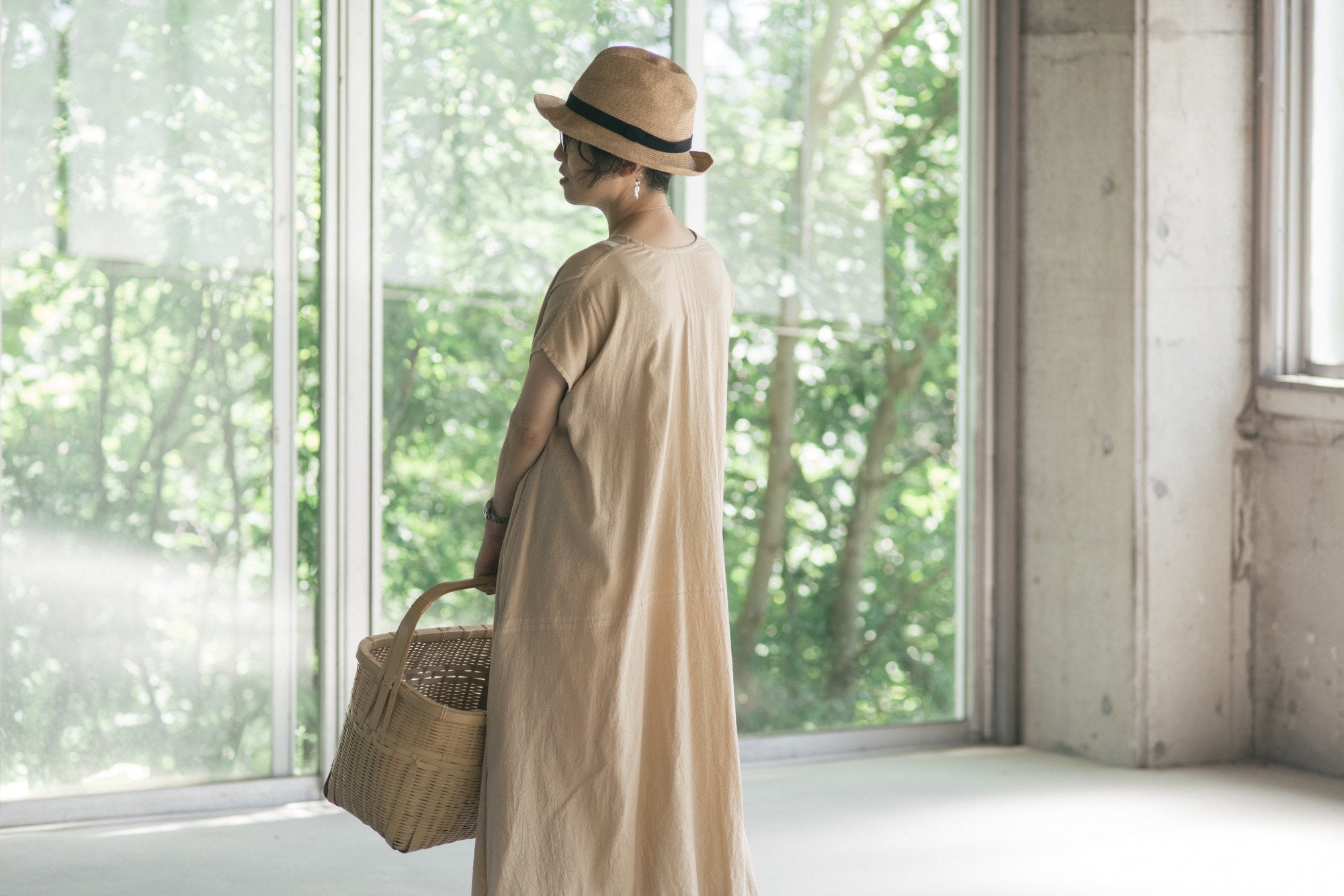 tamaki niime/fuwa-T long/cotton