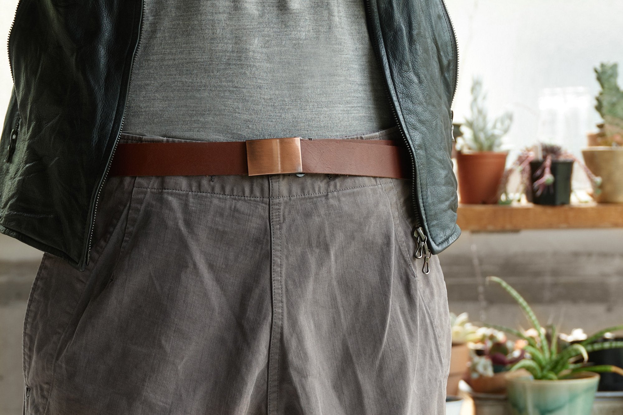 ASEEDONCLOUD/HW belt/レザー