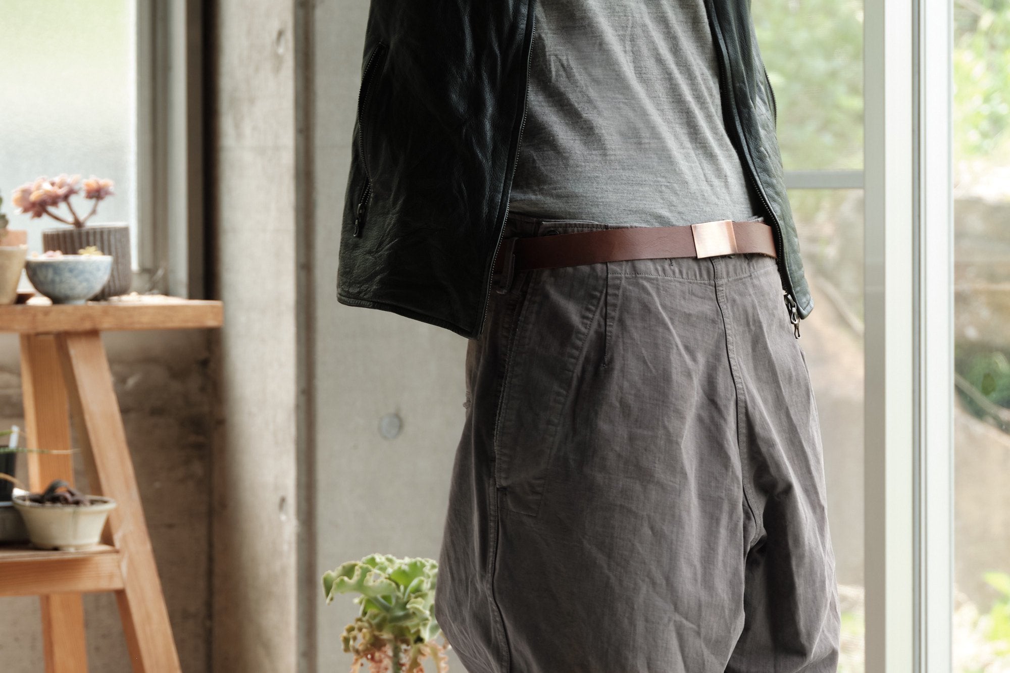 ASEEDONCLOUD/HW belt/レザー