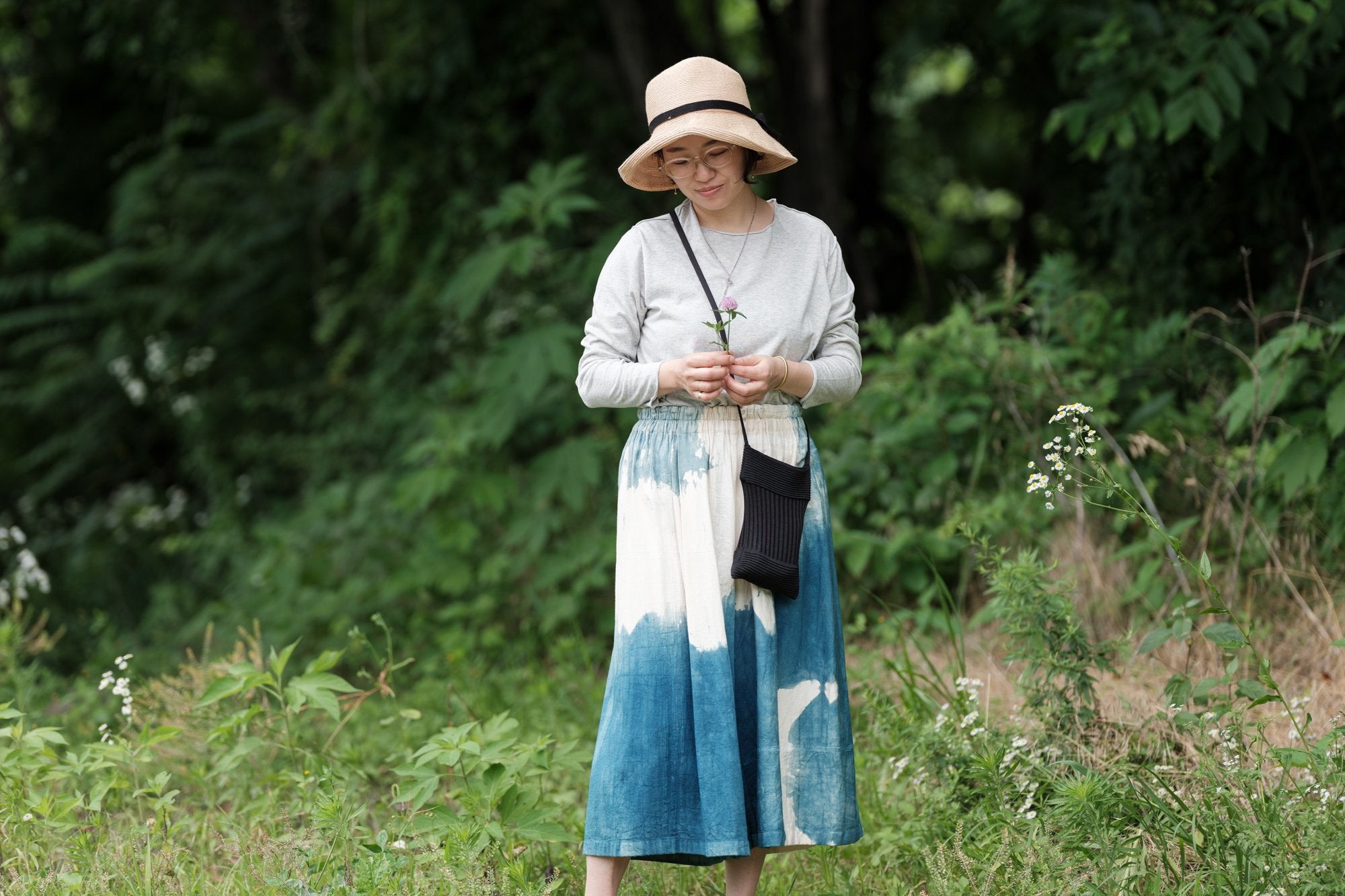 tamaki niime/nuime くる hoso/cotton