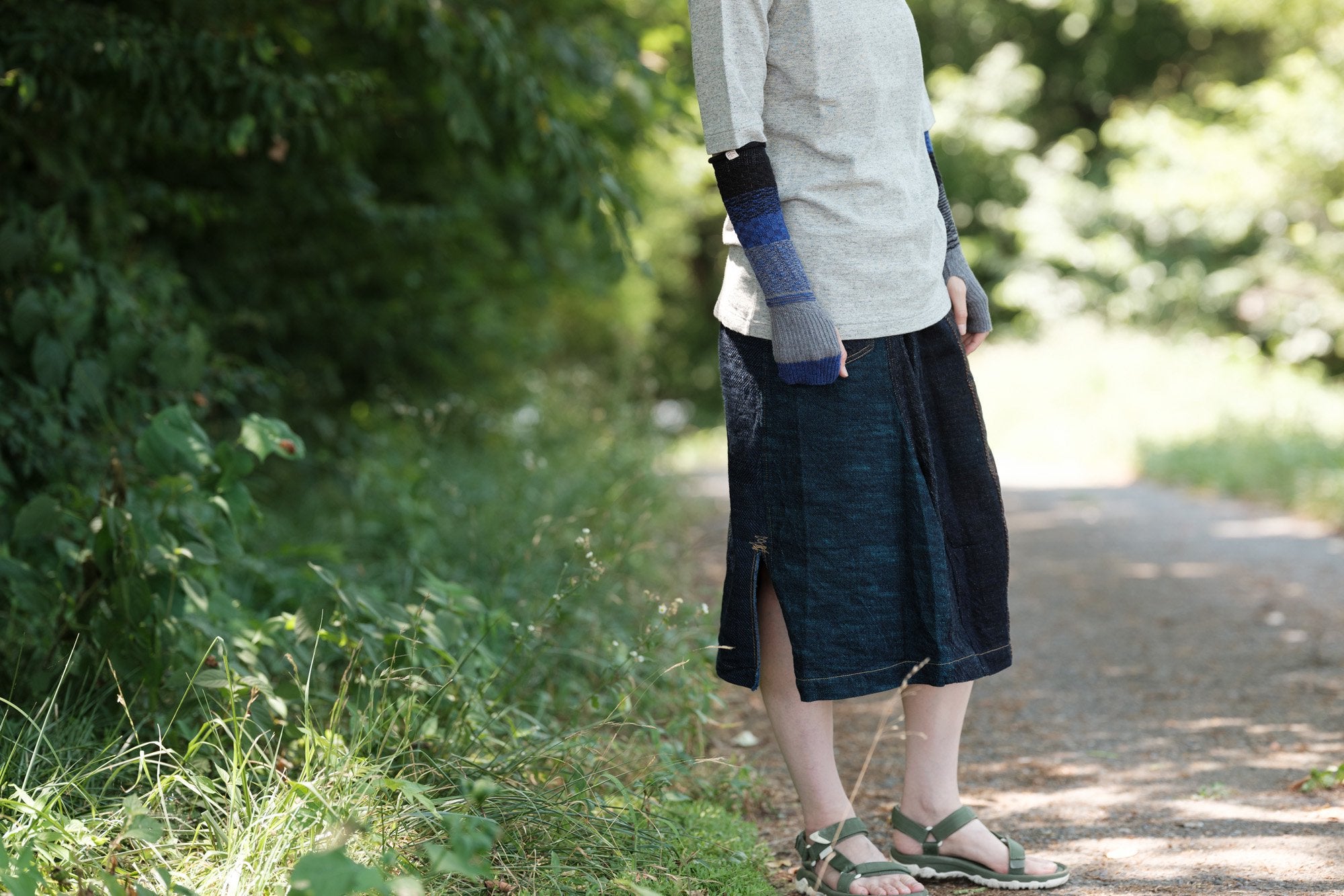 tamaki niime/boso SHORT/cotton