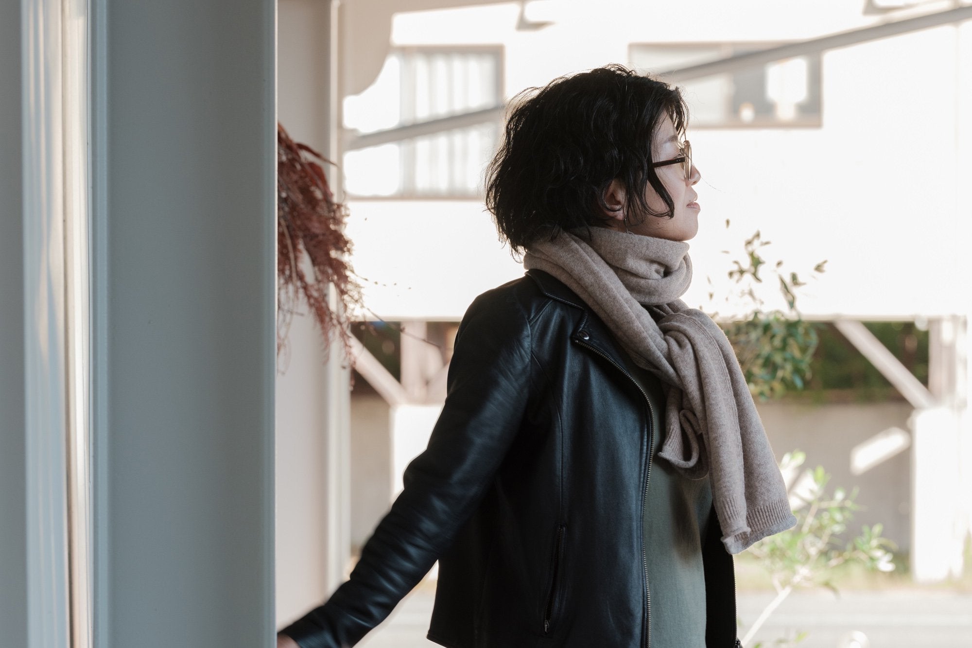 石徹白洋品店/ストール/ウール