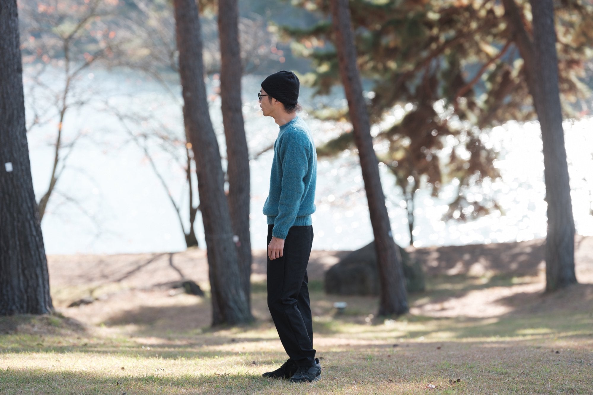 Shetland Woollen Co/クルーネック