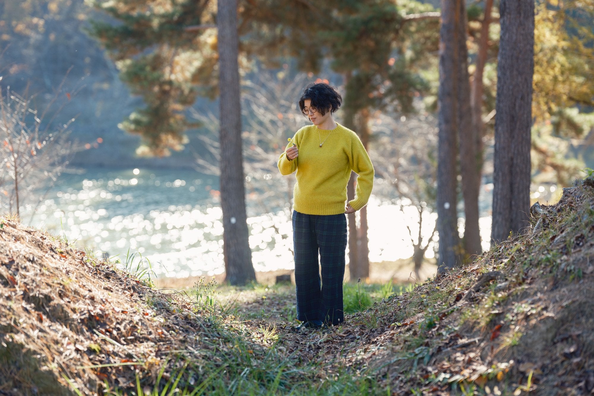 Shetland Woollen Co/クルーネック