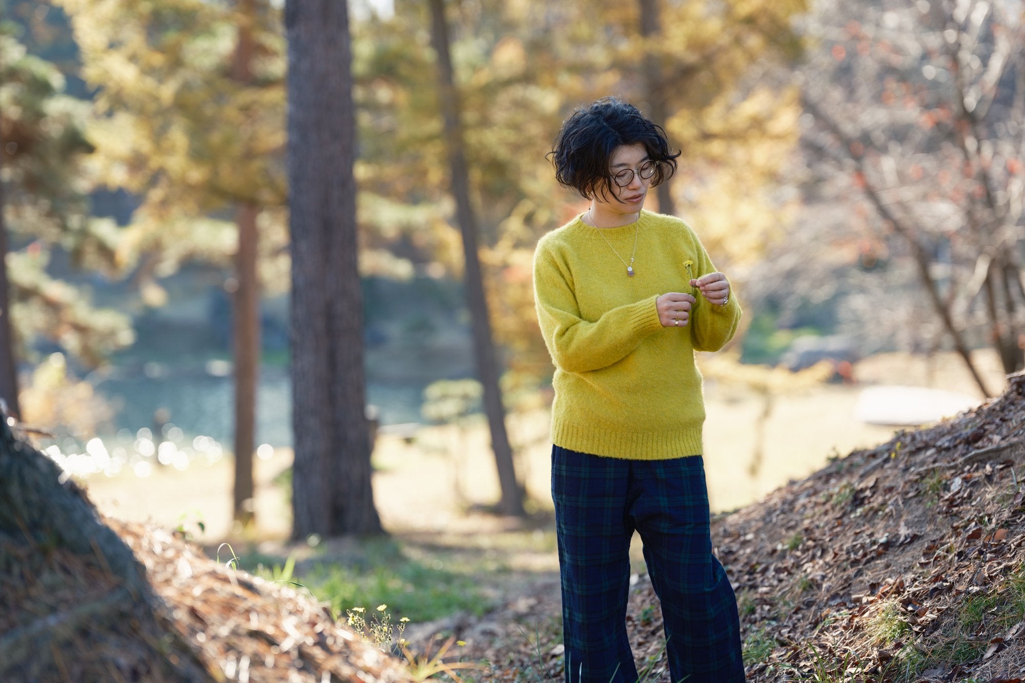 Shetland Woollen Co/クルーネック
