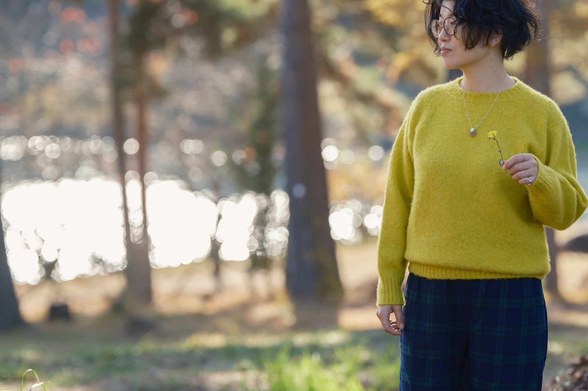 Shetland Woollen Co/クルーネック