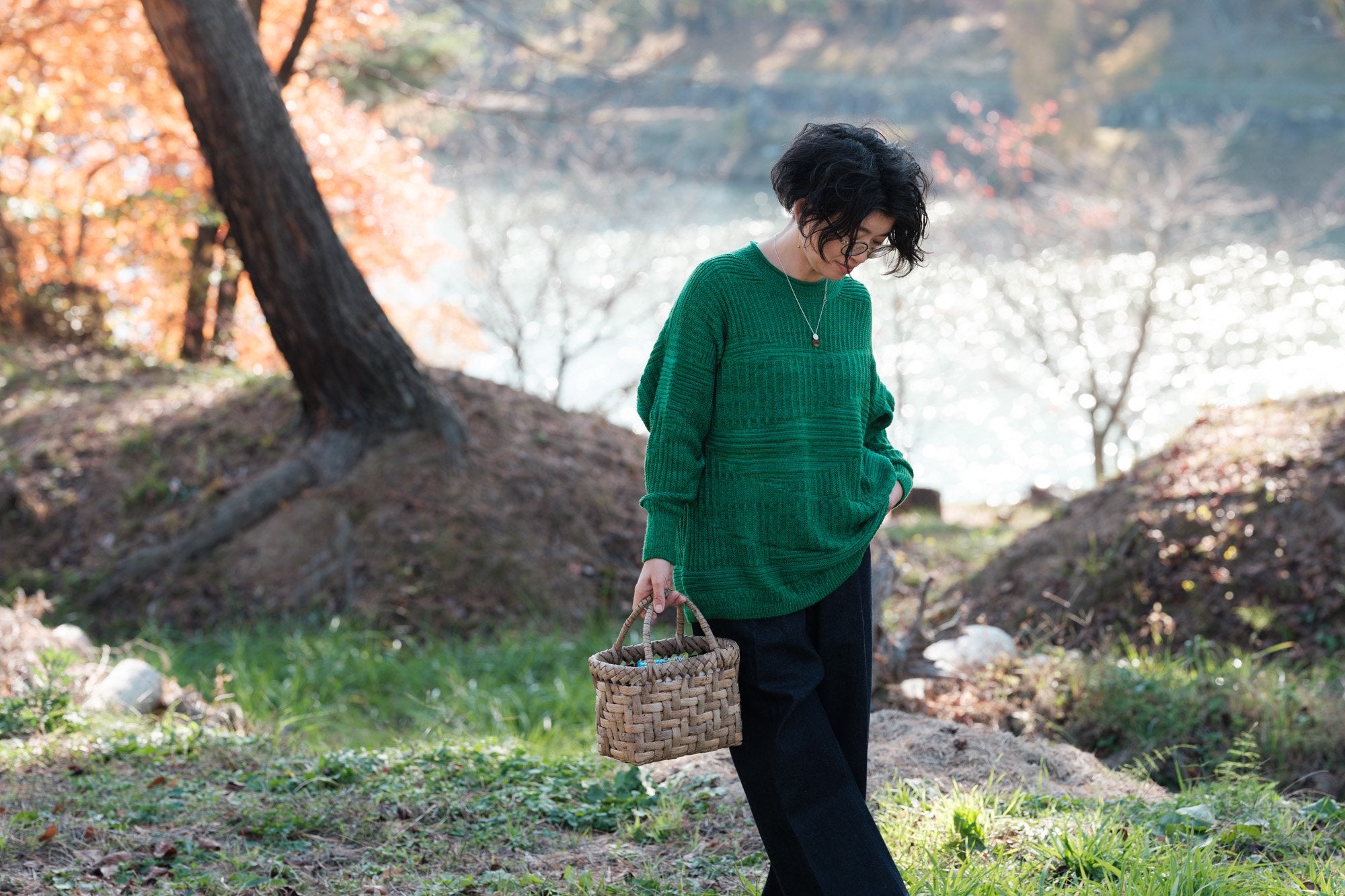 tamaki niime/PO knit ボコボコ