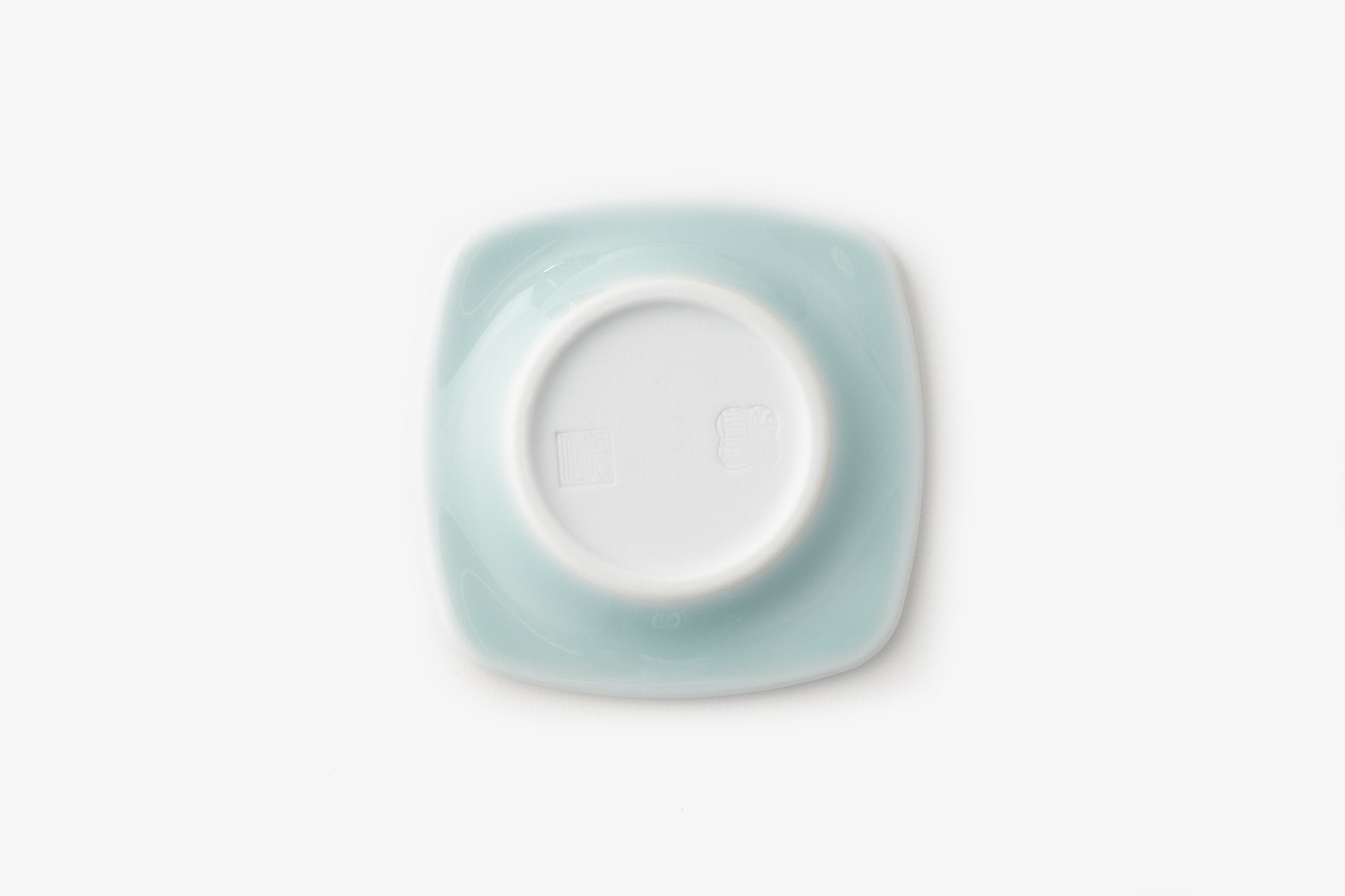 鍋島虎仙窯/茶托/鍋島青磁 /乙なもの