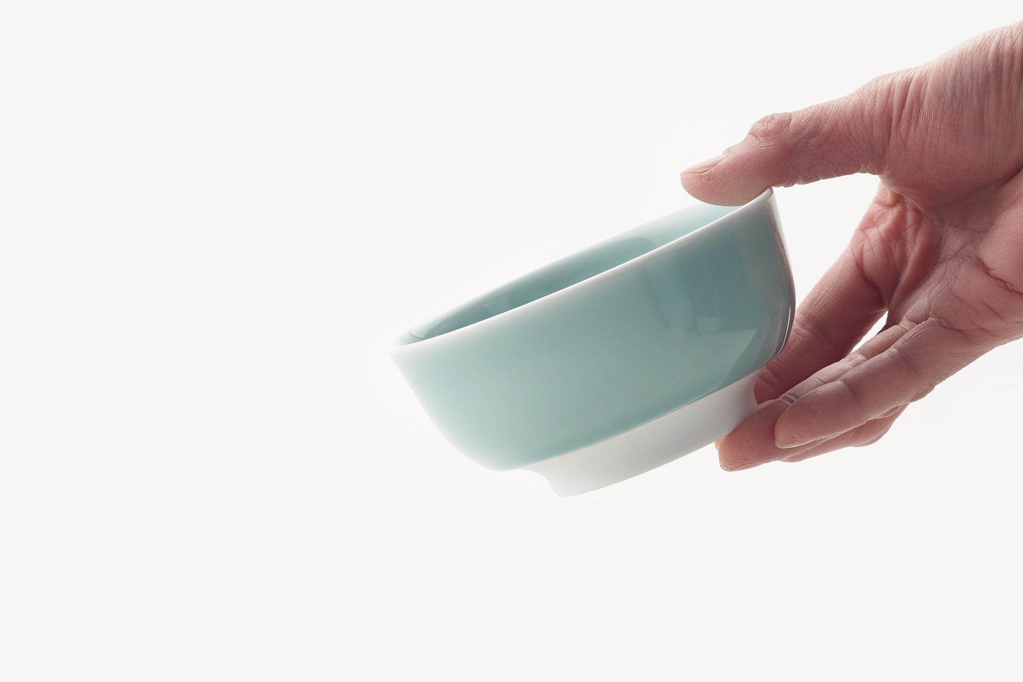 鍋島虎仙窯/飯碗/鍋島青磁 /乙なもの